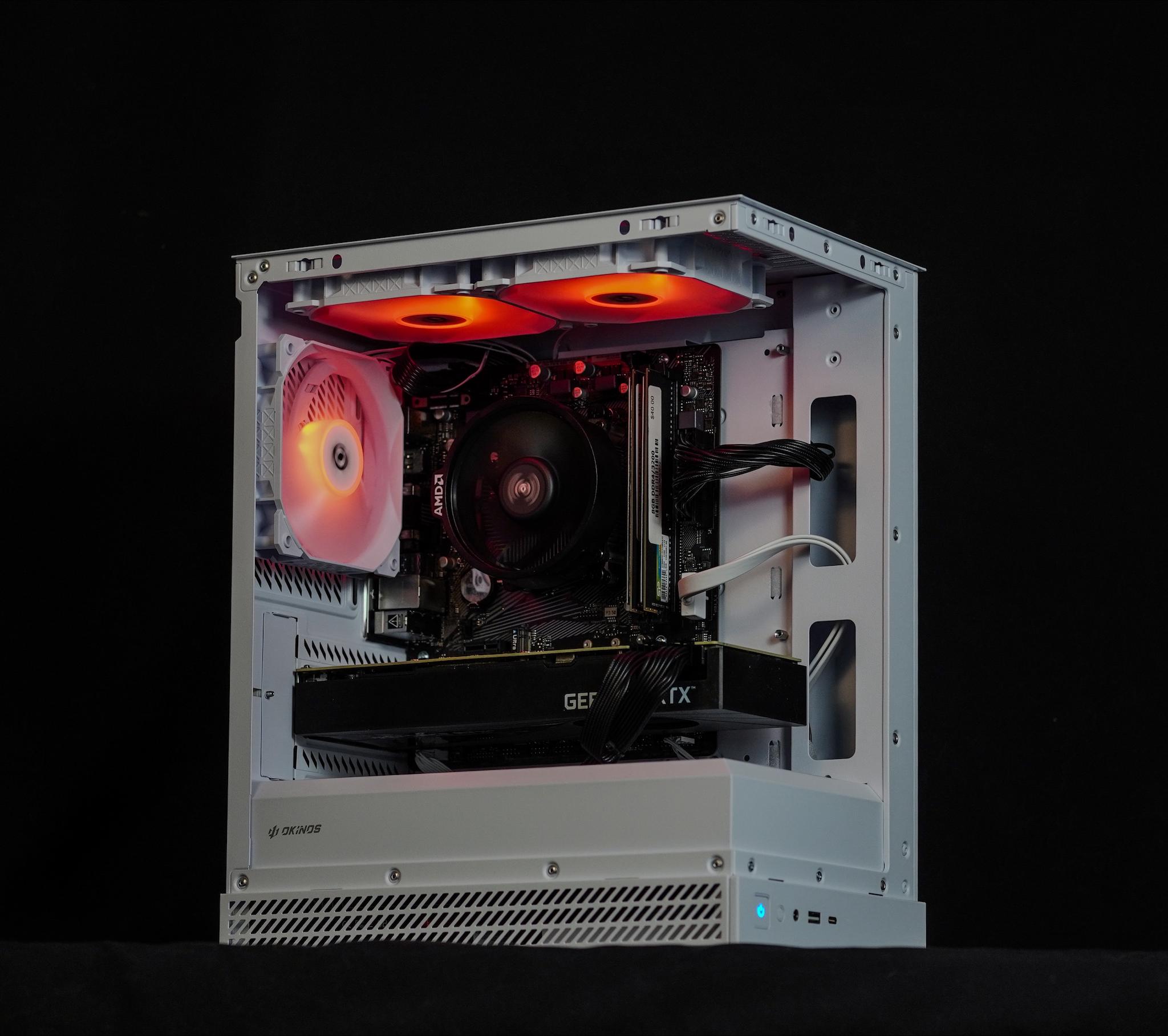 Clean Gaming PC - Ryzen 5 5500 | RTX 3070 8GB | 16GB DDR4 | Jawa