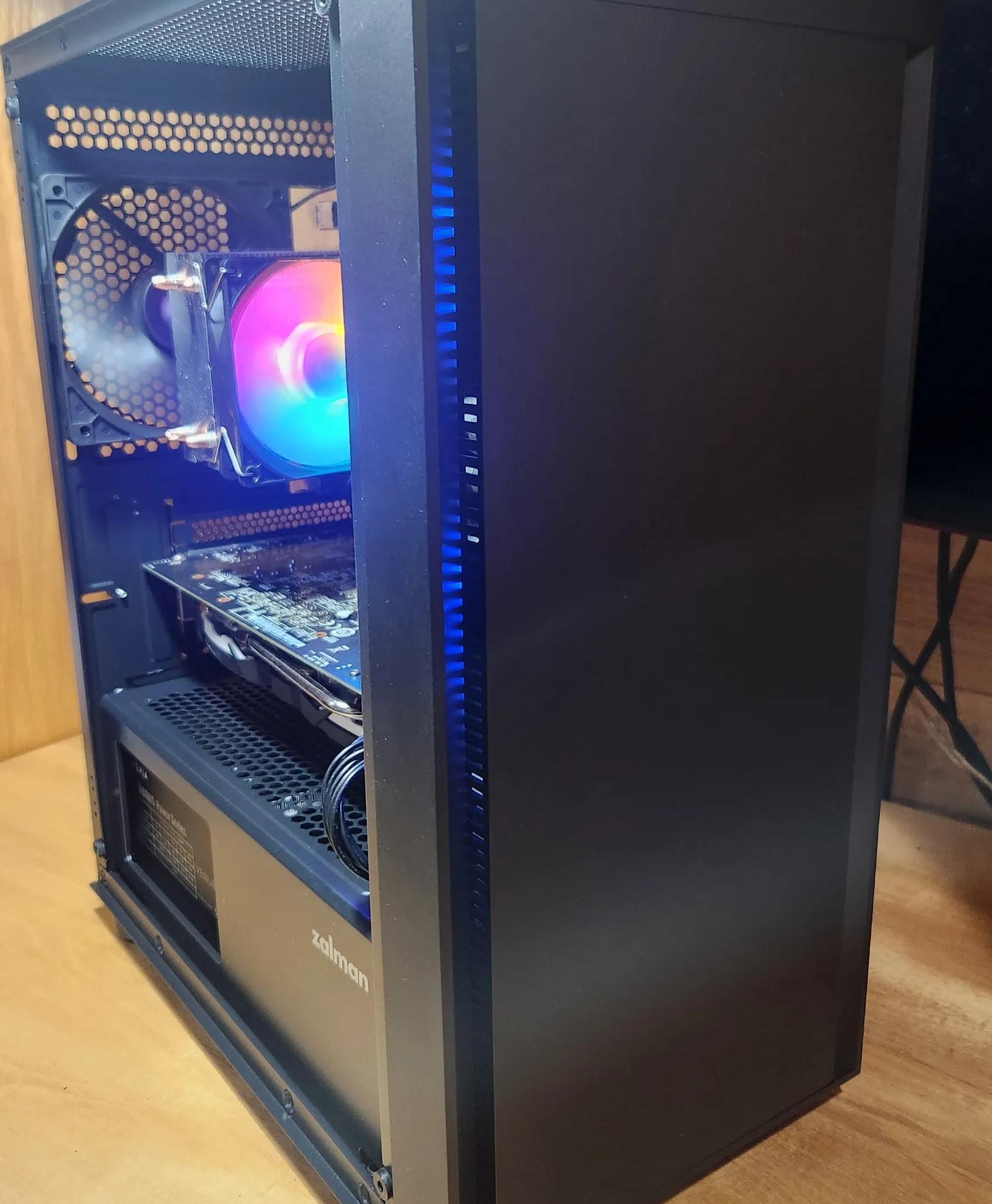 BUDGET GAMING PC i7, RX 580 8GB, 16GB RAM, 256GB SSD