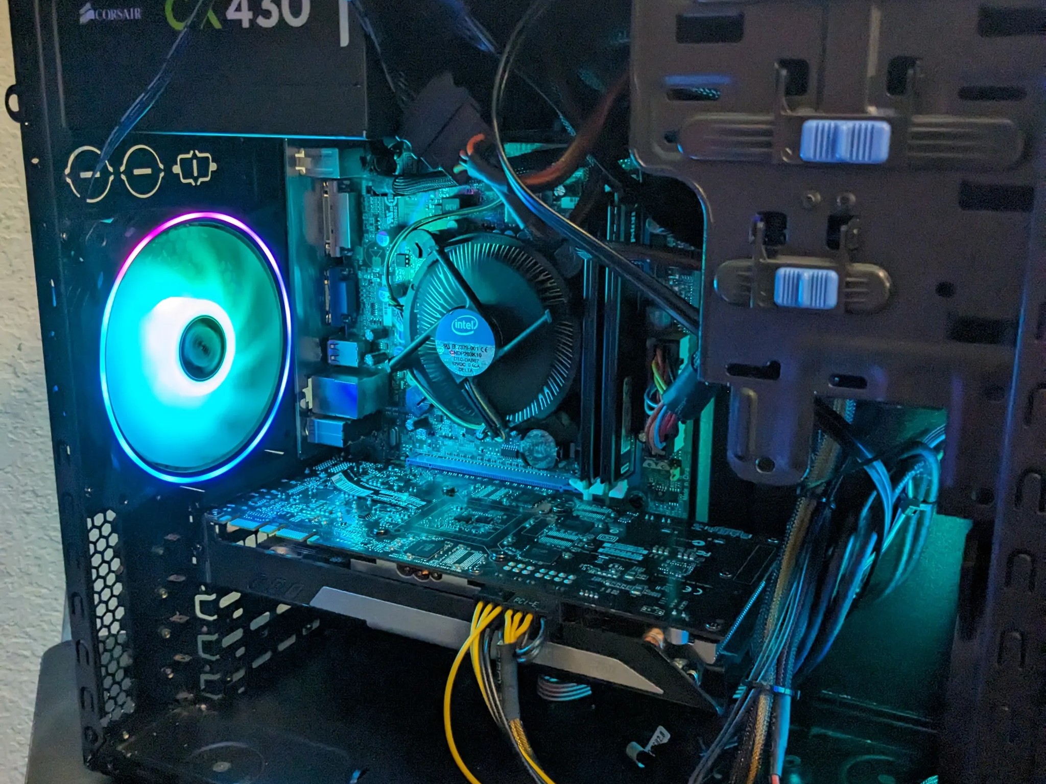 FREE SHIP|| Xeon 1220v2 (Same as i5-3450), 16GB RAM, GTX 760 2GB, 480GB SSD, WiFI, RGB, Win10