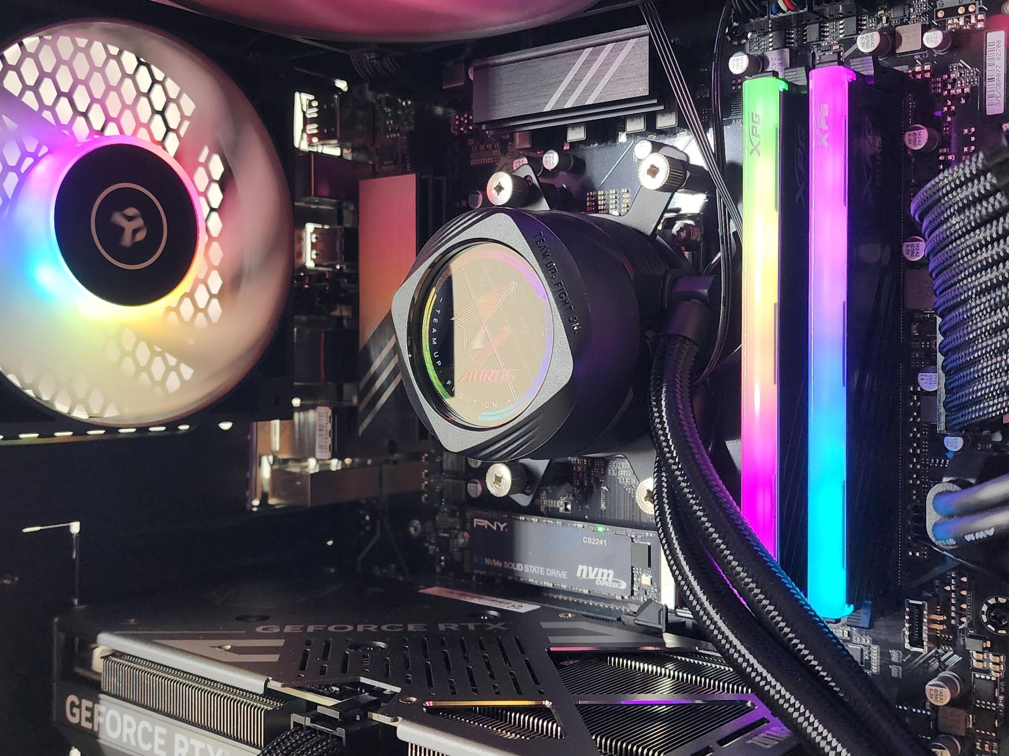 Gaming PC Ryzen 7 7800X3D 32GB RAM 2TB SSD RTX 5060 Ti  16GB Windows 11 Computer