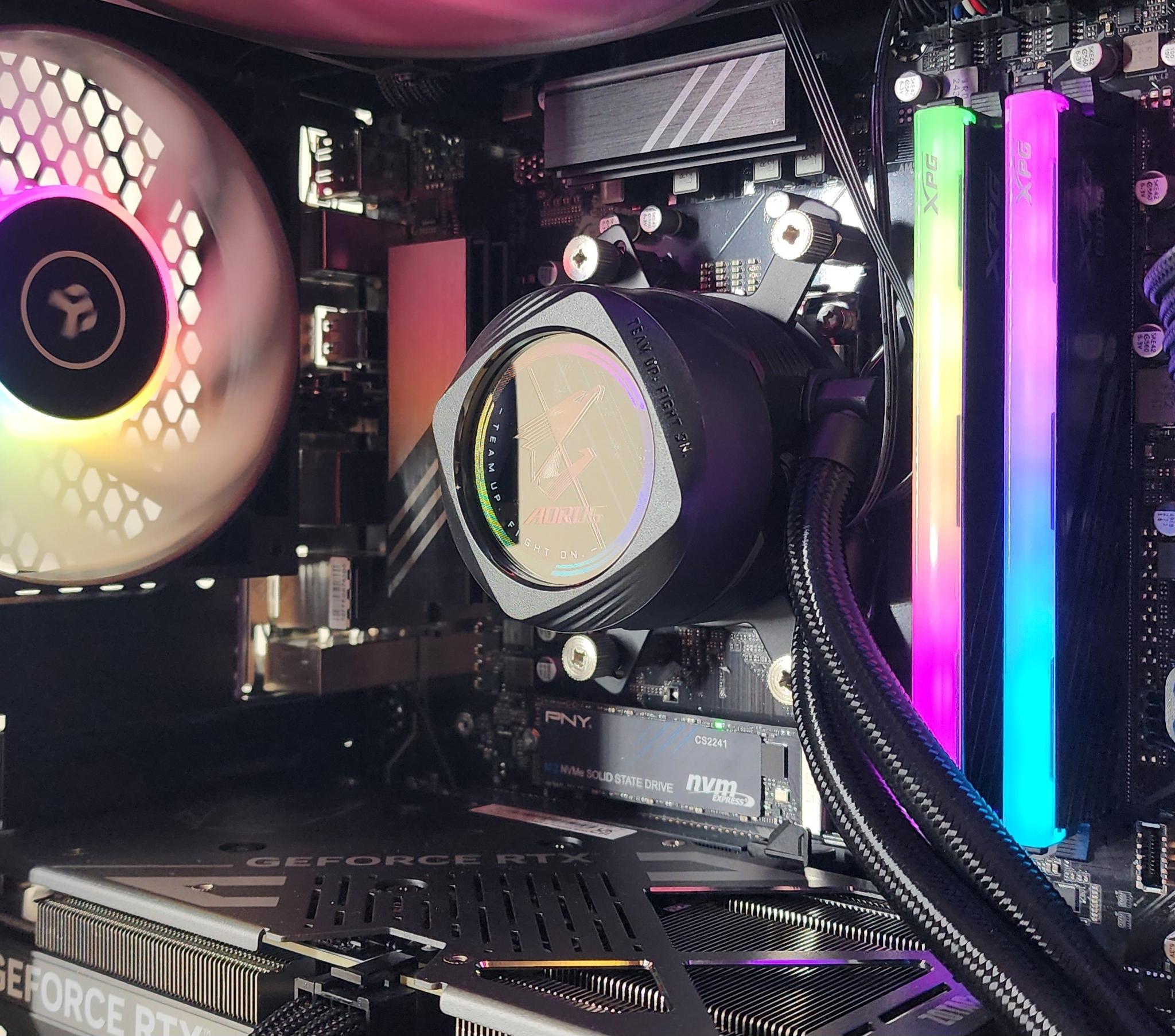 Gaming PC Ryzen 7 7800X3D 32GB RAM 2TB SSD RTX 5060 Ti  16GB Windows 11 Computer