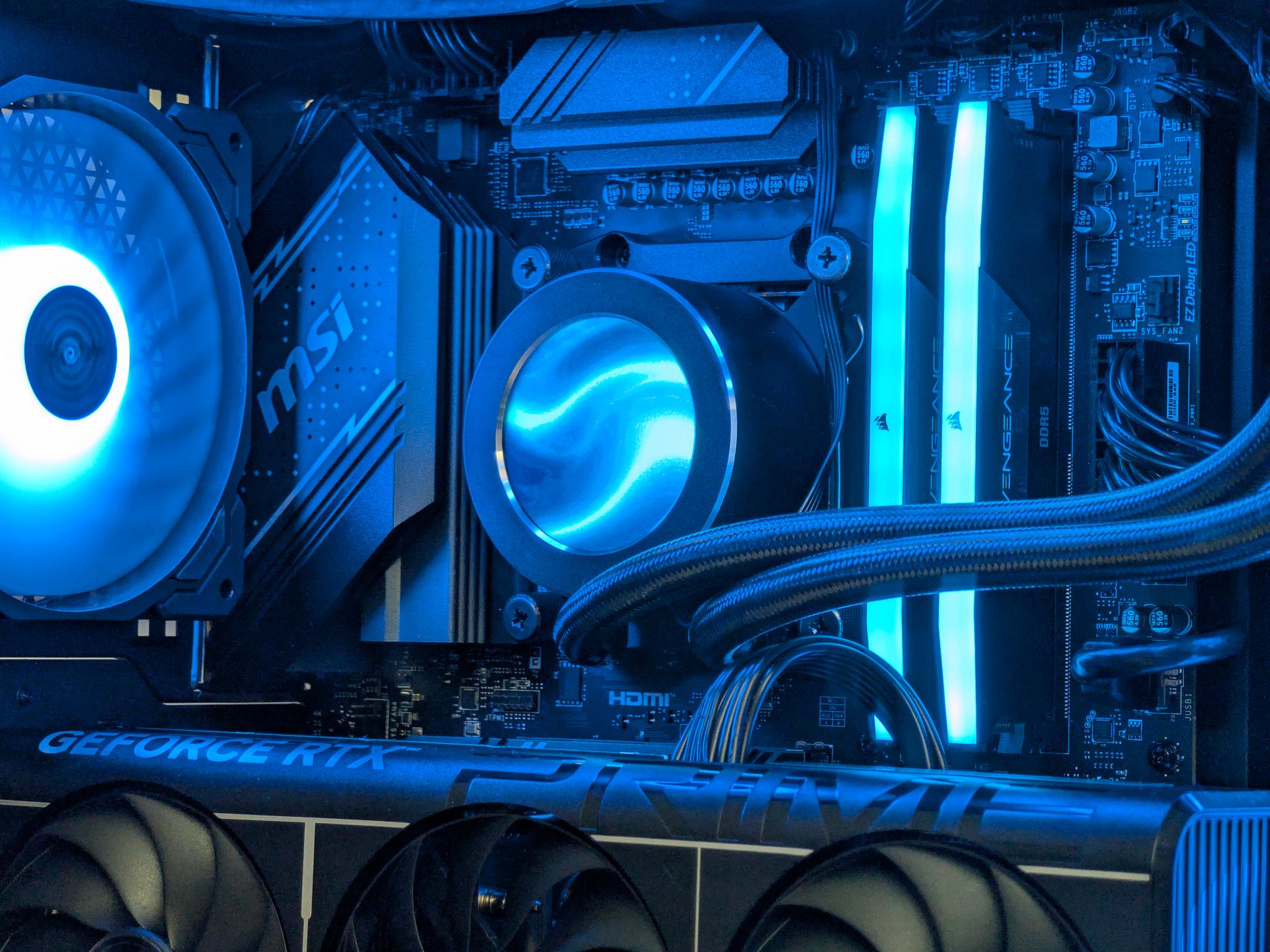 🖤💙Ryzen 9 7900x | RTX 5070 | 2TB SSD | 32GB RAM Gaming PC💙🖤