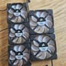 corsair 3 pin RGB fans