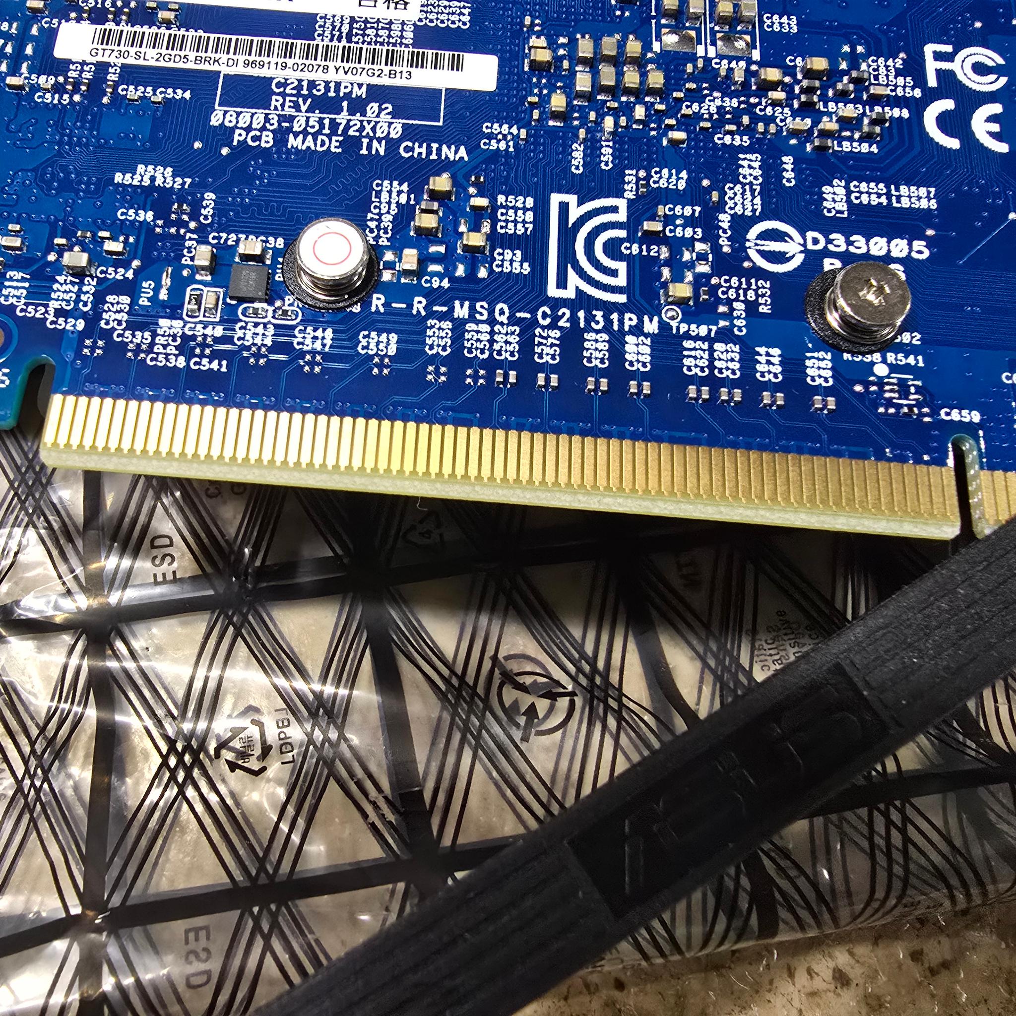 ASUS GeForce GT 730 2GB GDDR5 low profile graphics card silent HTPC build