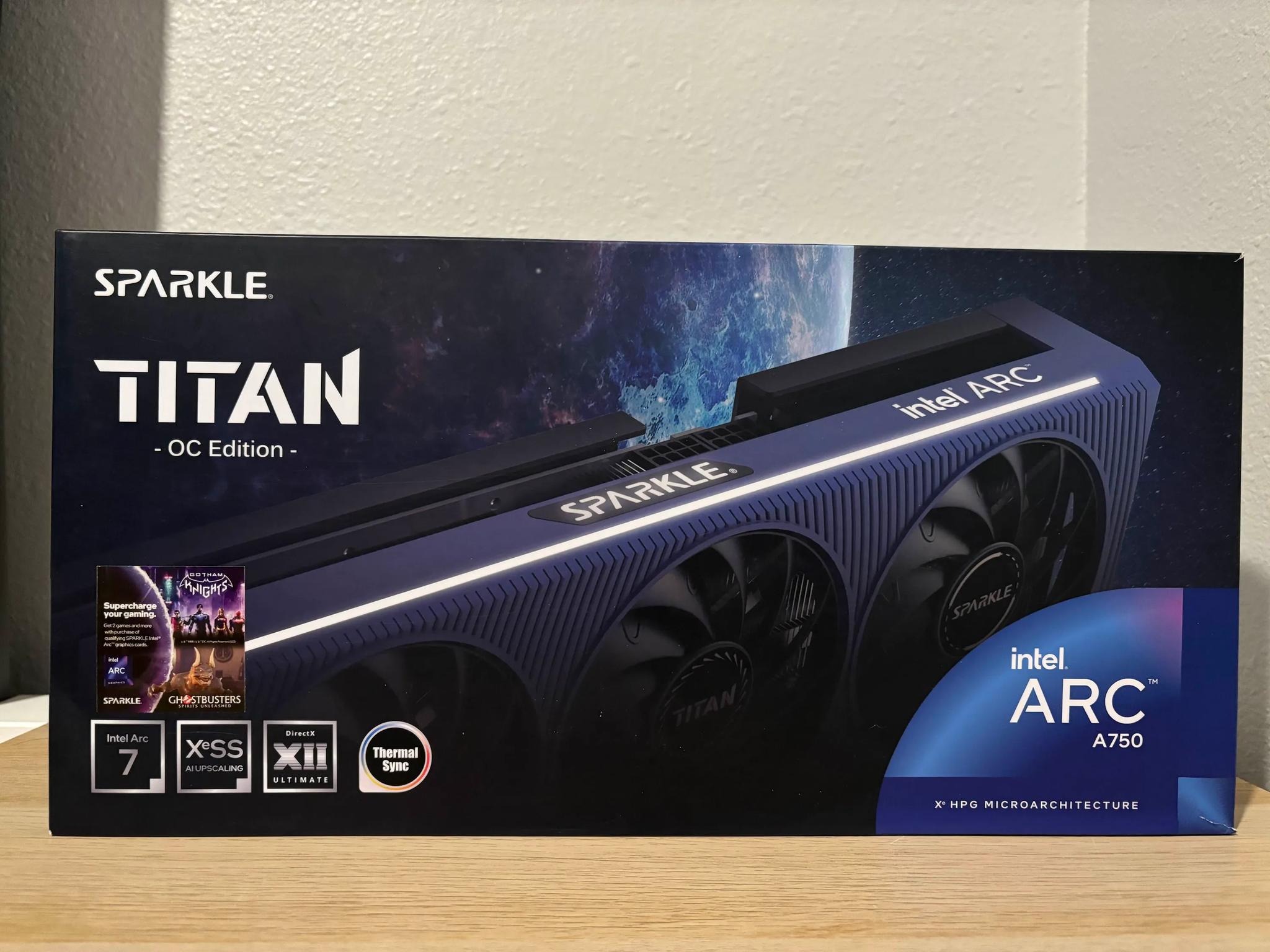 Sparkle Intel Arc A750 Titan OC Edition