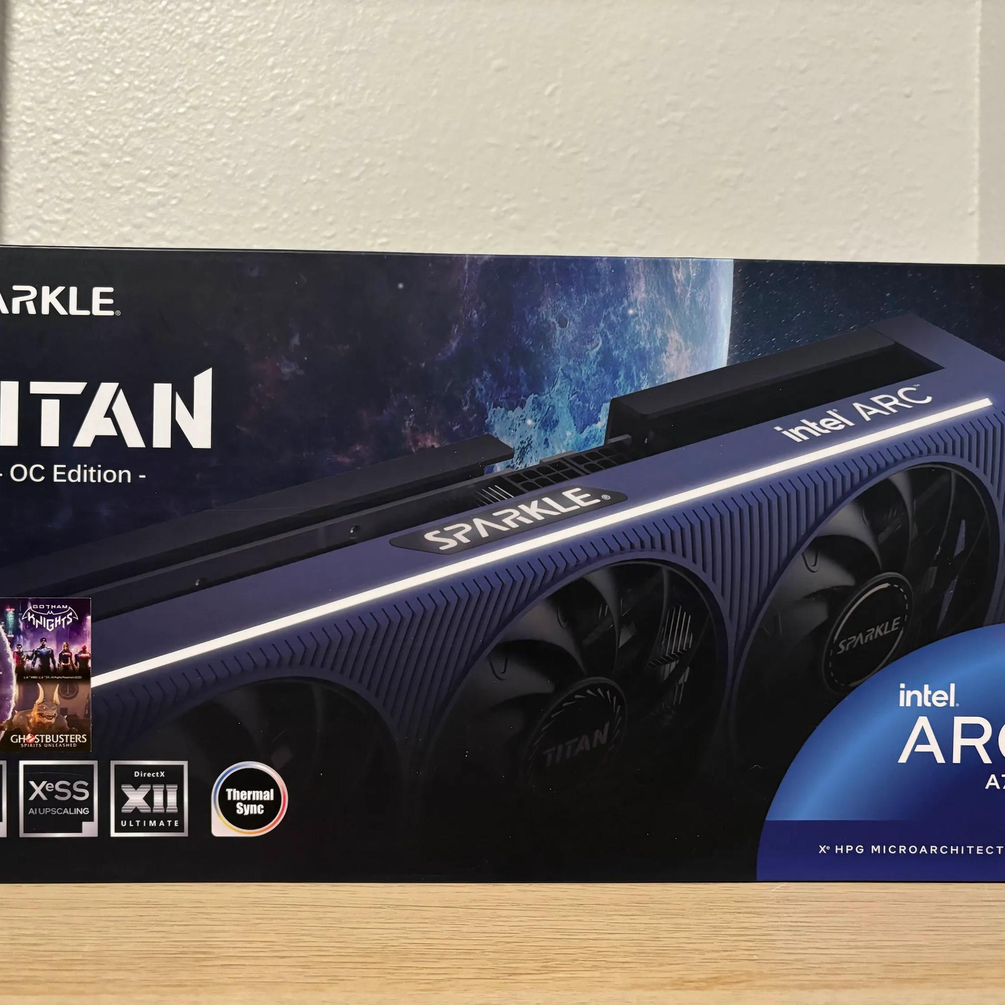 Sparkle Intel Arc A750 Titan OC Edition