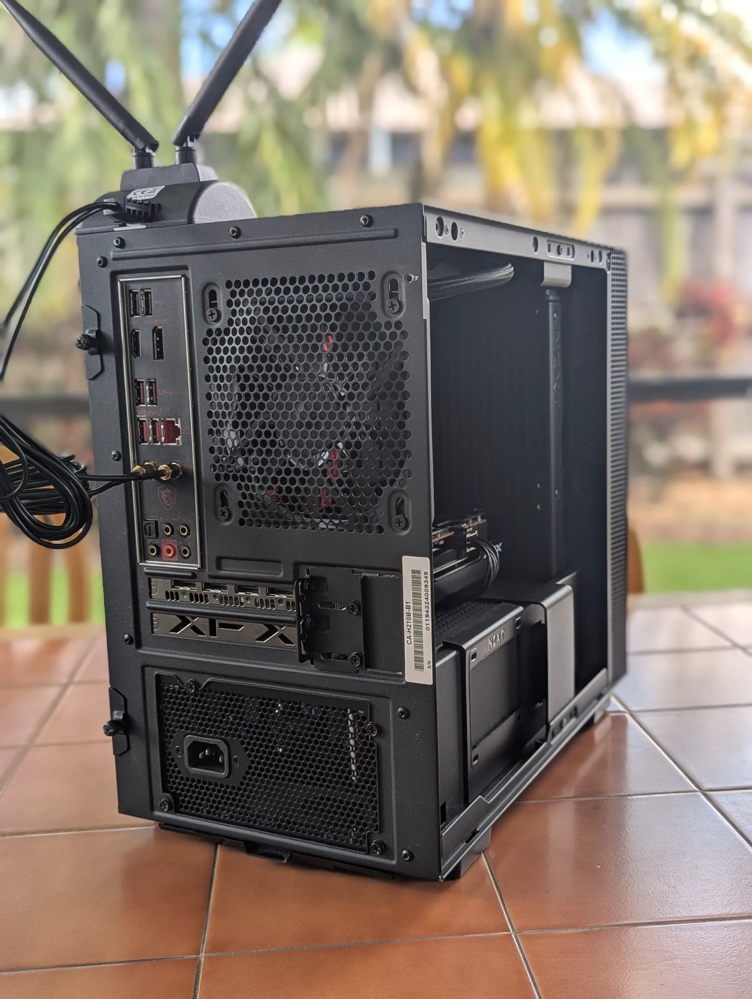 Obsidian Flame - ITX Build i7 9700k, RX 6600 XT, 16GB RAM, 512GB