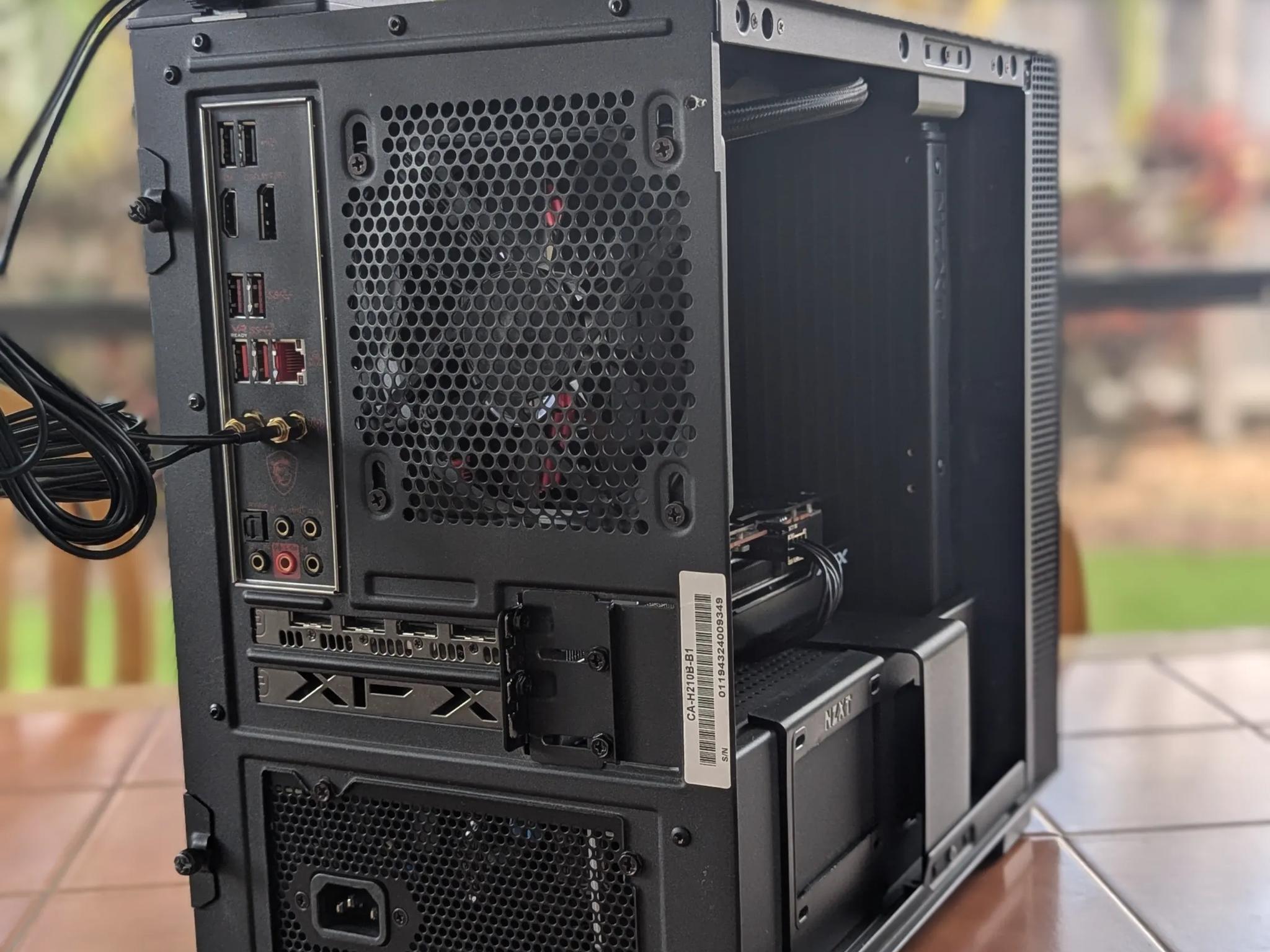 Obsidian Flame - ITX Build i7 9700k, RX 6600 XT, 16GB RAM, 512GB