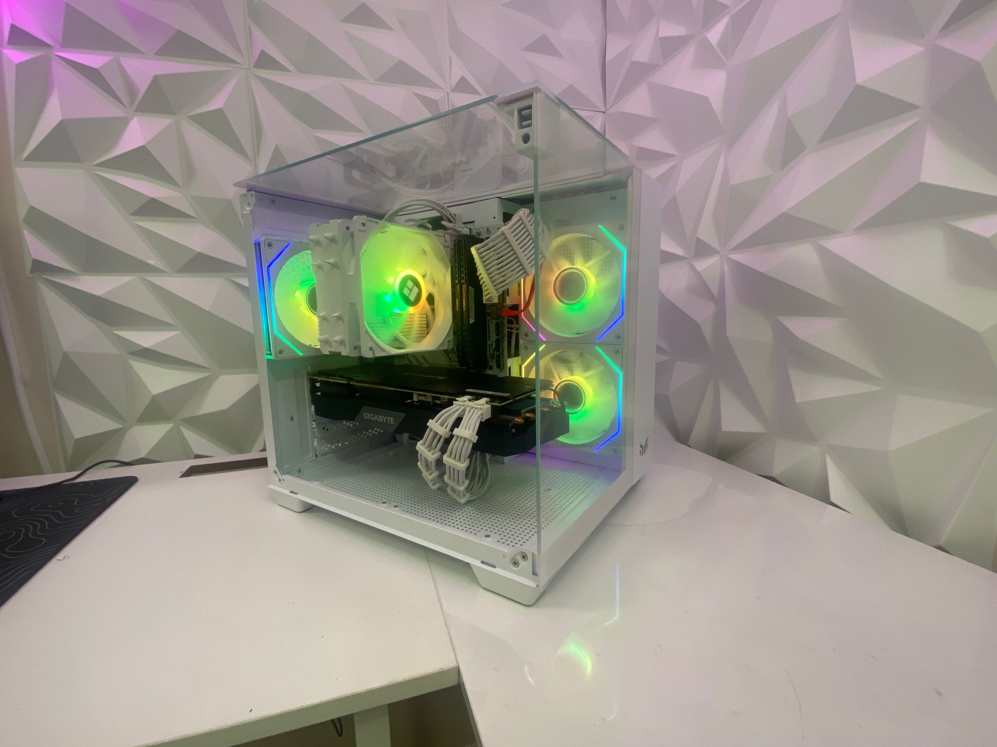 🎅🎅 White Elite Build – Ryzen 5 3600 + RTX 2070 Super 8GB | 1080p/1440p High FPS Ready
