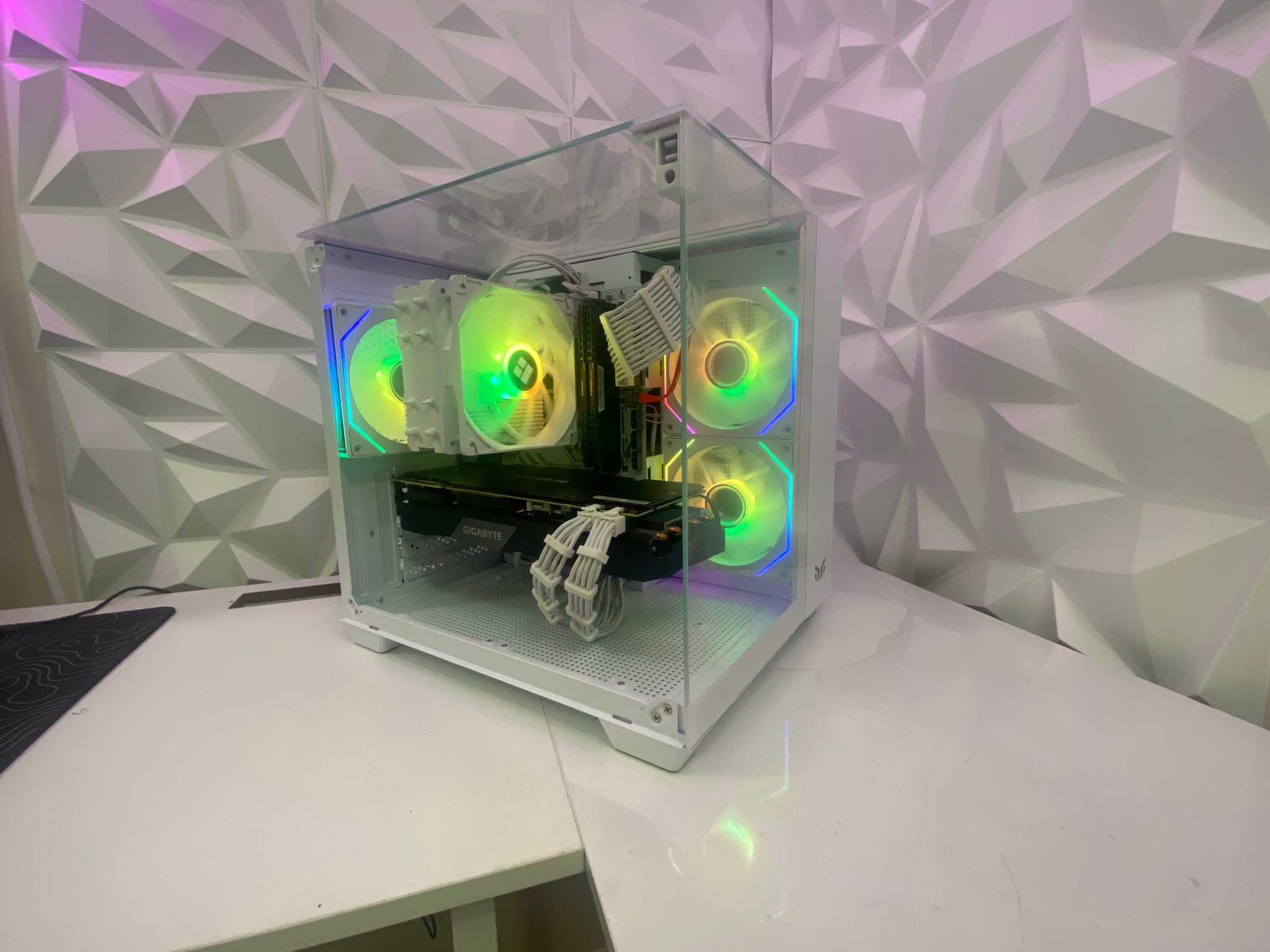 🎅🎅 White Elite Build – Ryzen 5 3600 + RTX 2070 Super 8GB | 1080p/1440p High FPS Ready