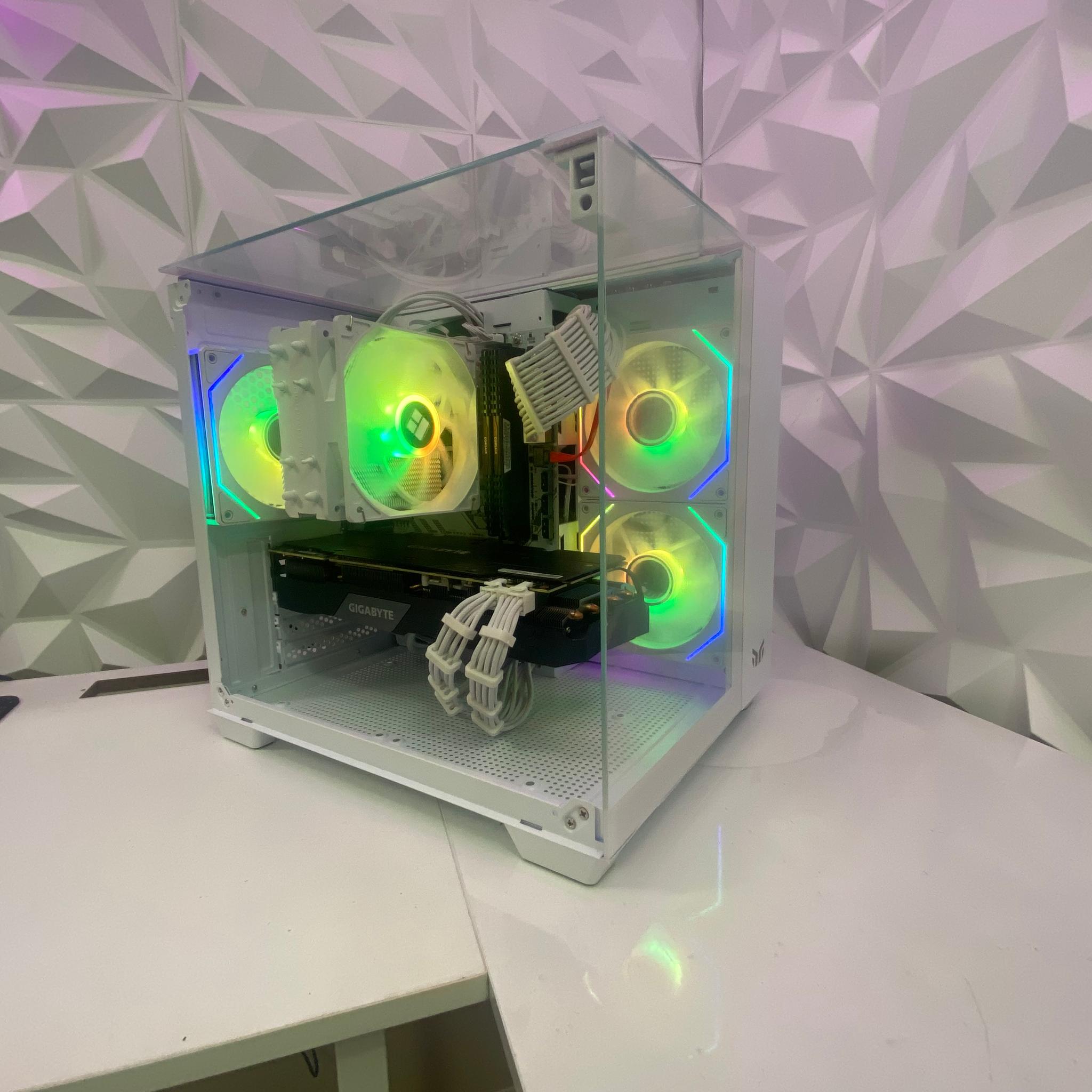 🎅🎅 White Elite Build – Ryzen 5 3600 + RTX 2070 Super 8GB | 1080p/1440p High FPS Ready