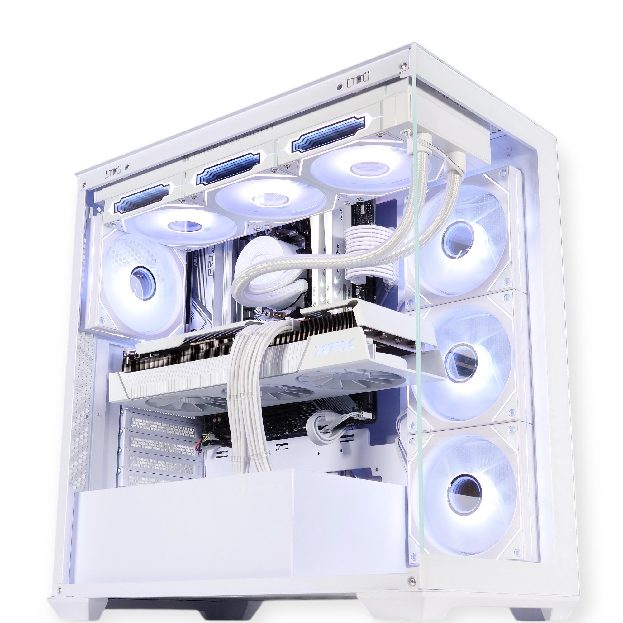☆Polaris❄️Liquid Cooled Gaming PC❄️AMD RX 7800 XT 16GB❄️AMD Ryzen 7 8700F❄️32GB DDR5❄️1TB SSD