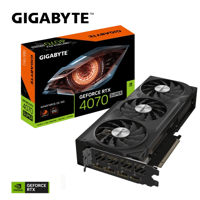Gigabyte RTX 4070 Super Windforce Overclocked