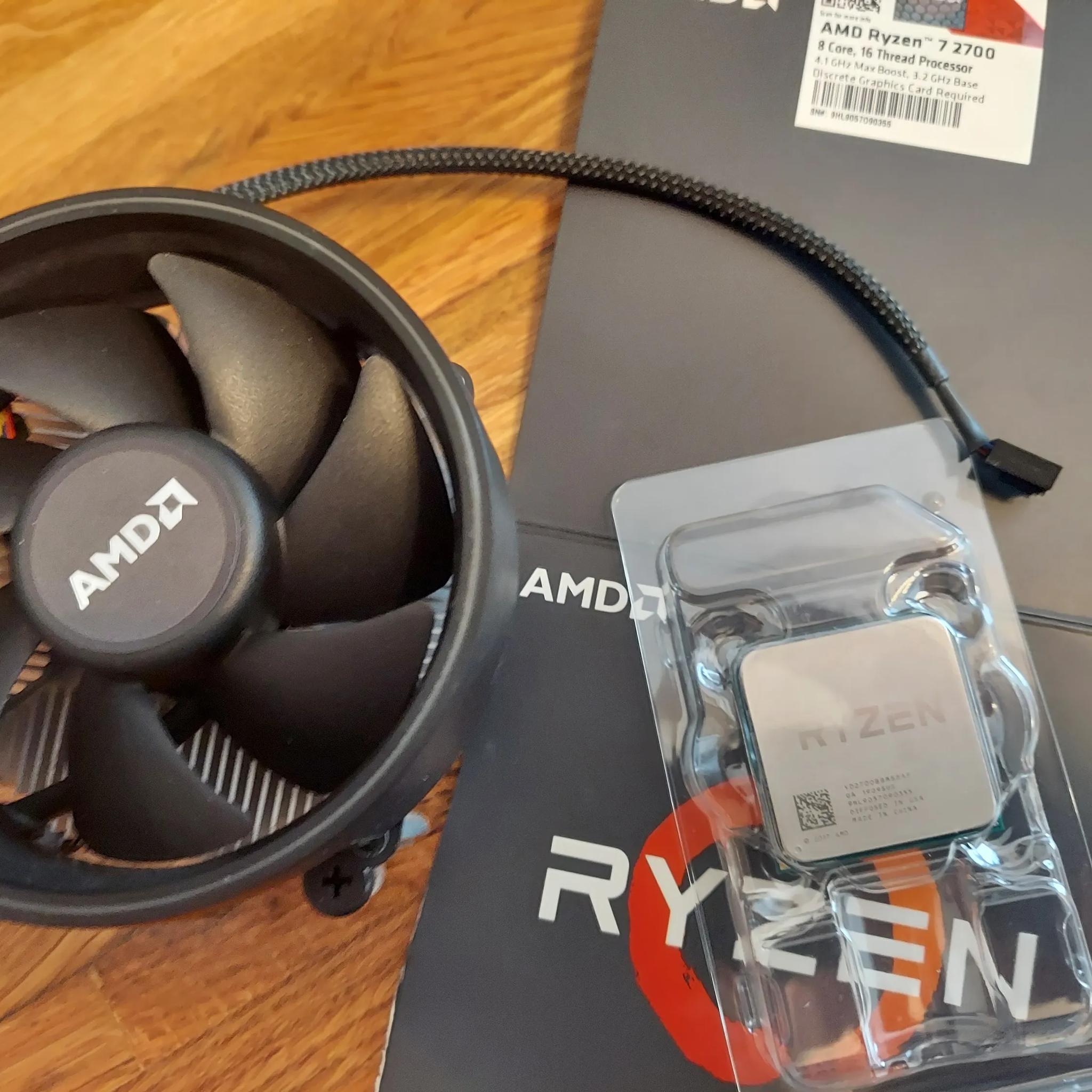 Ryzen 2700 8-Core / 16-Thread CPU