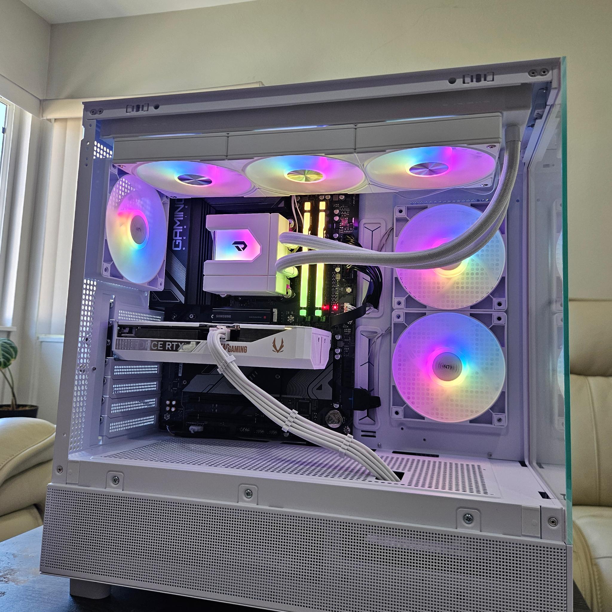 White RTX 5060 Ti Gaming PC | 1TB  m.2 | DDR5 | B650 | 360MM AIO |