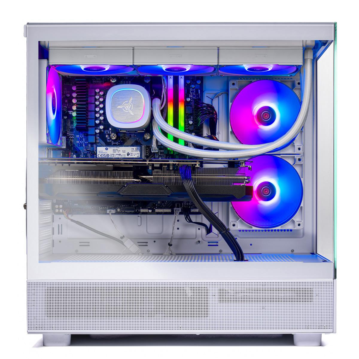 NEW & MUST GO SKYTECH AZURE 3 Gaming PC | RTX 5070 | 32GB RGB RAM | 1TB SSD | AMD 7700 | Win 11 HOME