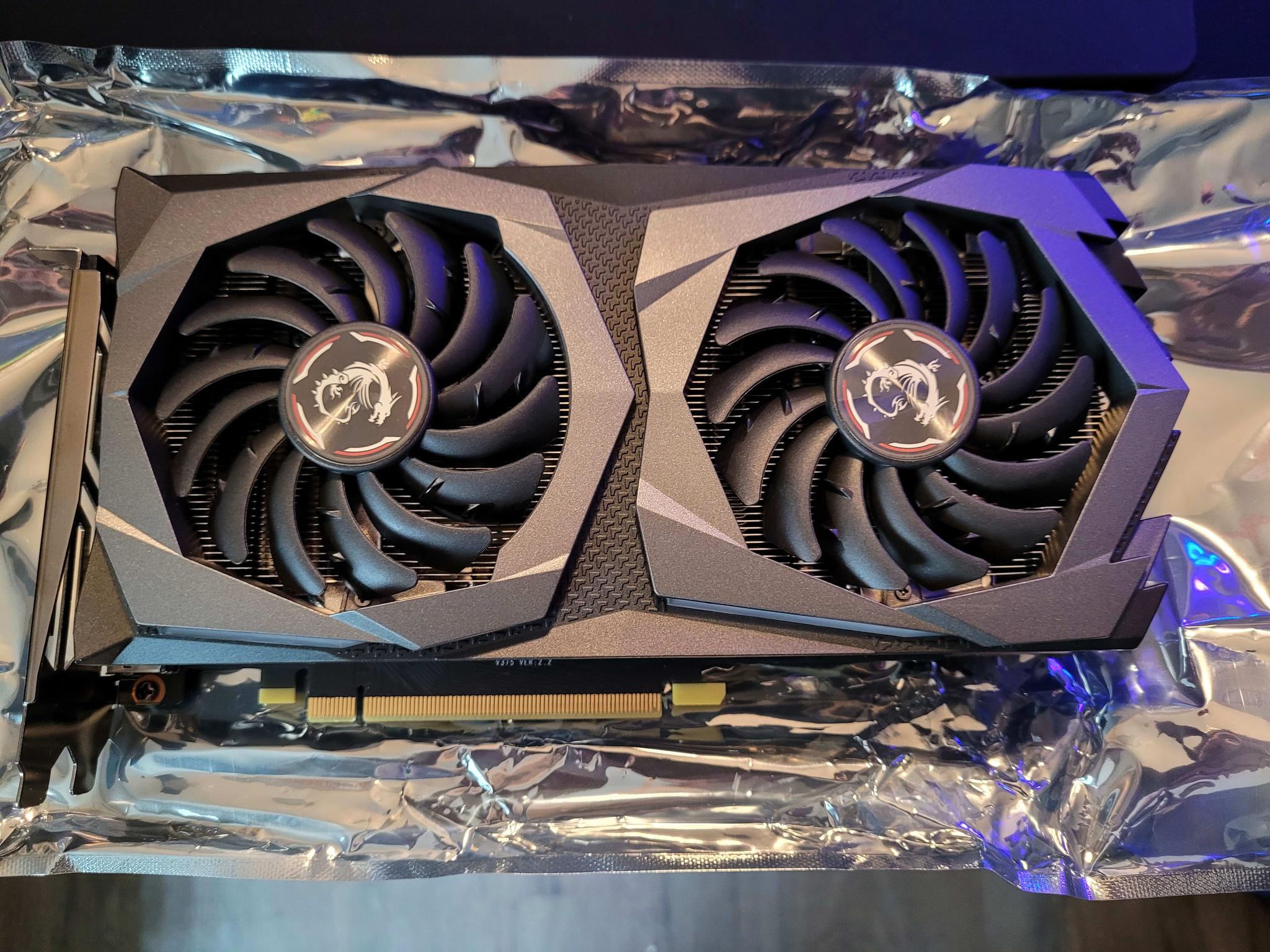 Brand New! MSI GeForce GTX 1660 Ti 6 GB GAMING X Video Card 