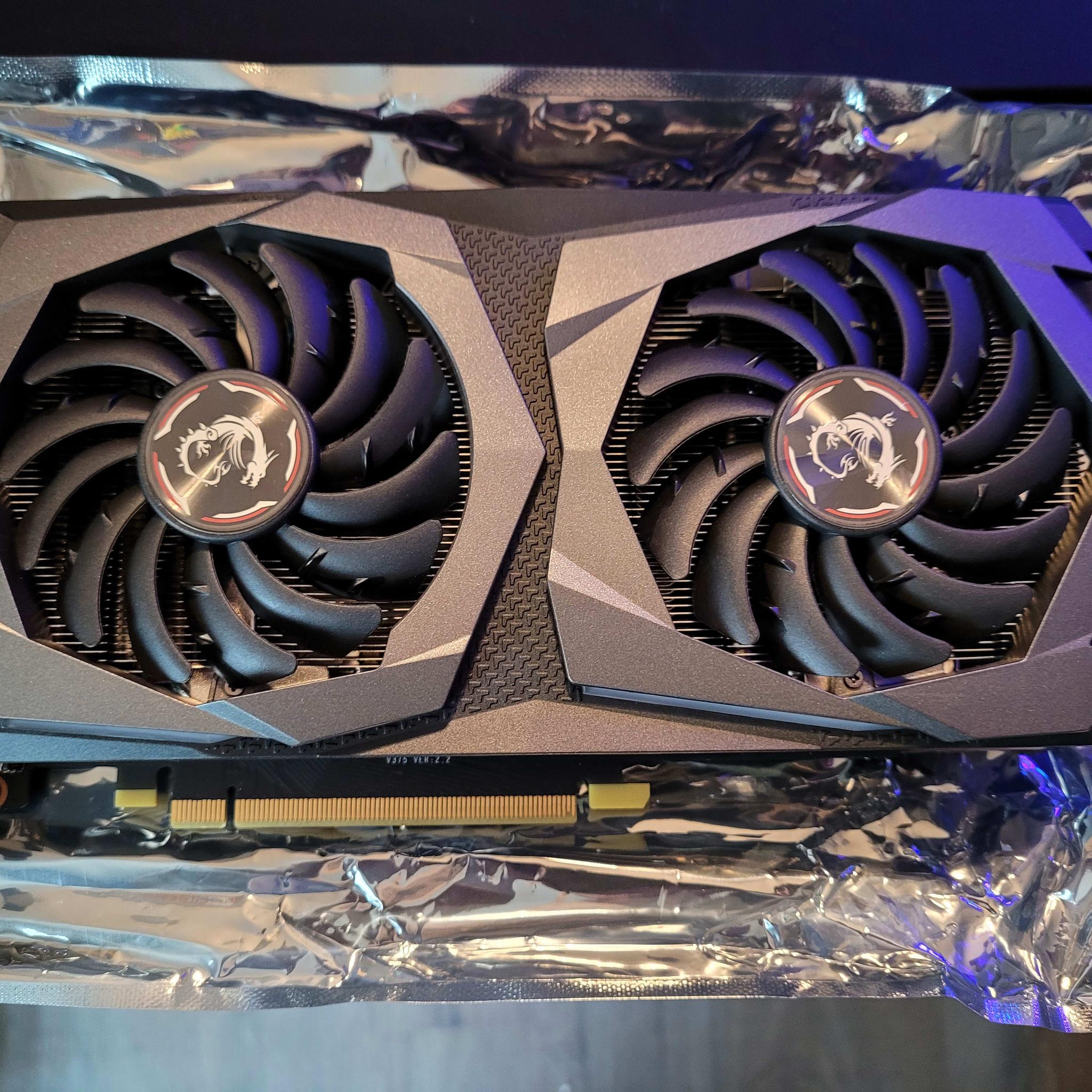 Brand New! MSI GeForce GTX 1660 Ti 6 GB GAMING X Video Card 
