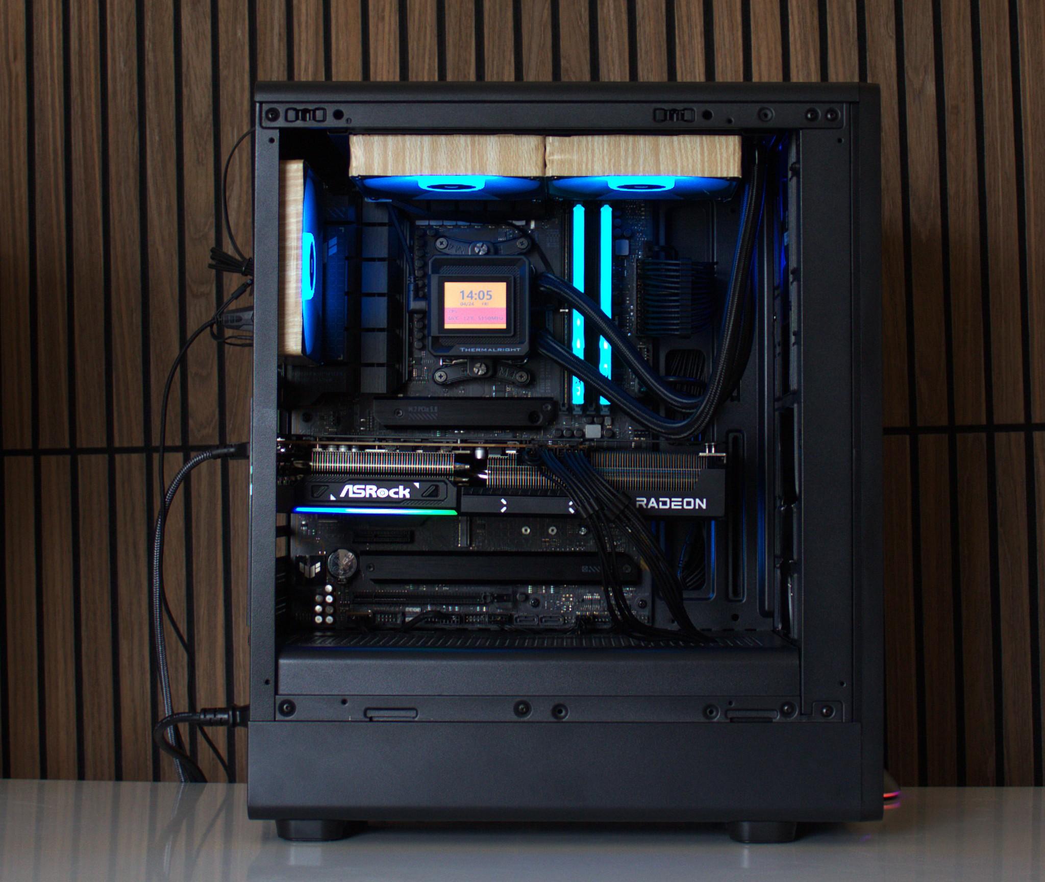 ❄️4K Gaming PC ❄️| RX 9070 16GB💻| DDR5 | LCD | 32GB RAM | WiFi/BT | Windows 11 | 1TB NVME
