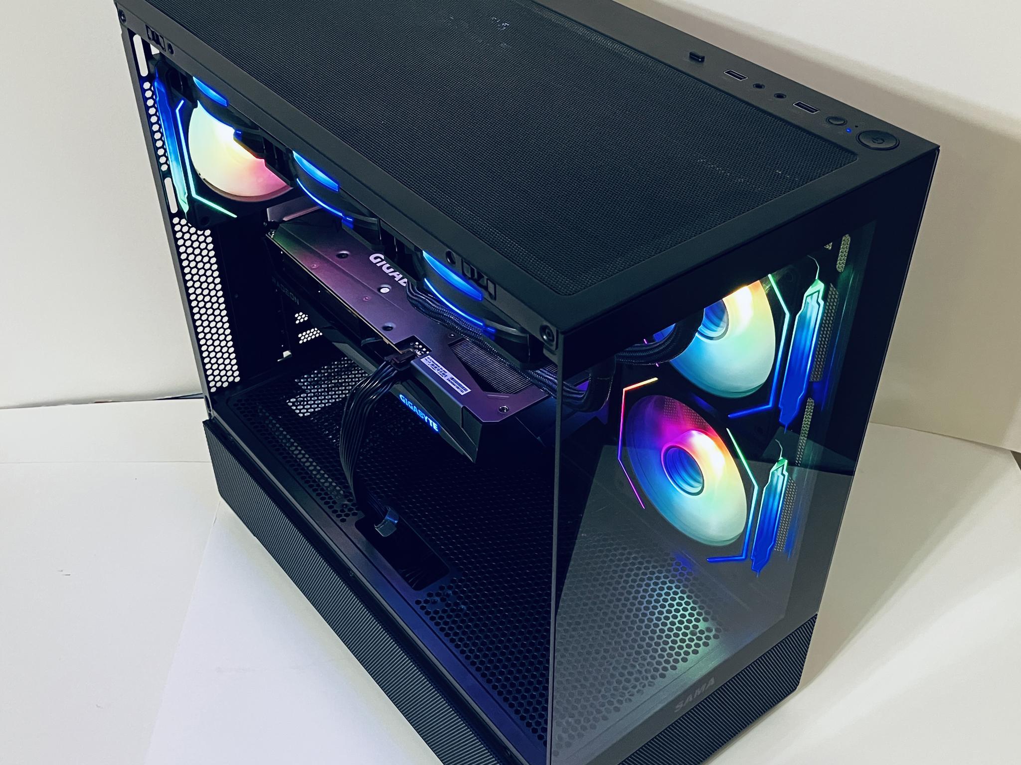 ⚡Best Value Liquid Cooled Gaming PC - RX 7600 8GB ● Ryzen 5 5500 ● 16GB RAM ● 1TB SSD ● Wi-Fi
