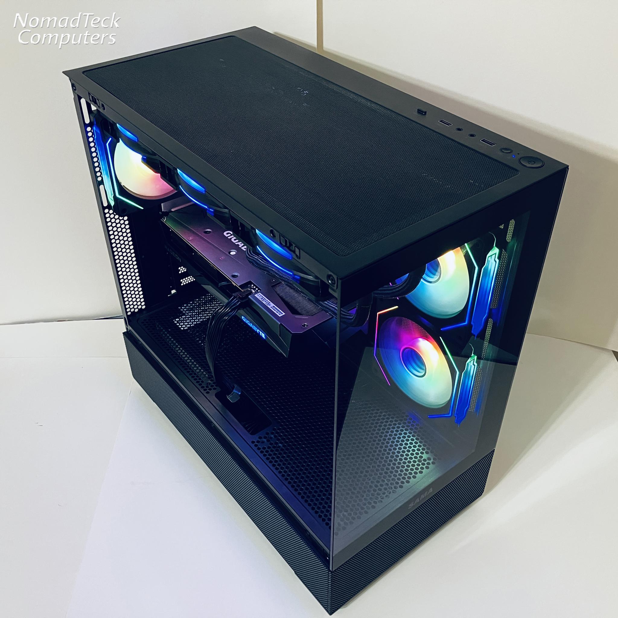 ⚡Best Value Liquid Cooled Gaming PC - RX 7600 8GB ● Ryzen 5 5500 ● 16GB RAM ● 1TB SSD ● Wi-Fi