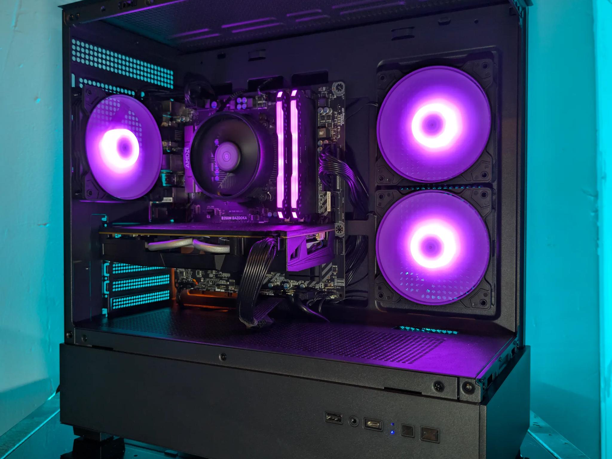 Ryzen 7 1700X, RX580 GAMING AND STREAMING PC