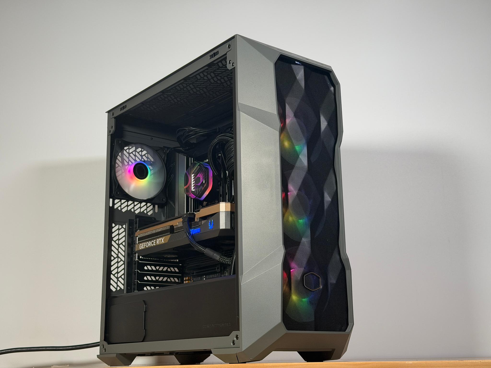 RTX 5080 Ryzen 7 9800x3d Gaming PC with 64gb DDR5 and 4TB NVME SSD