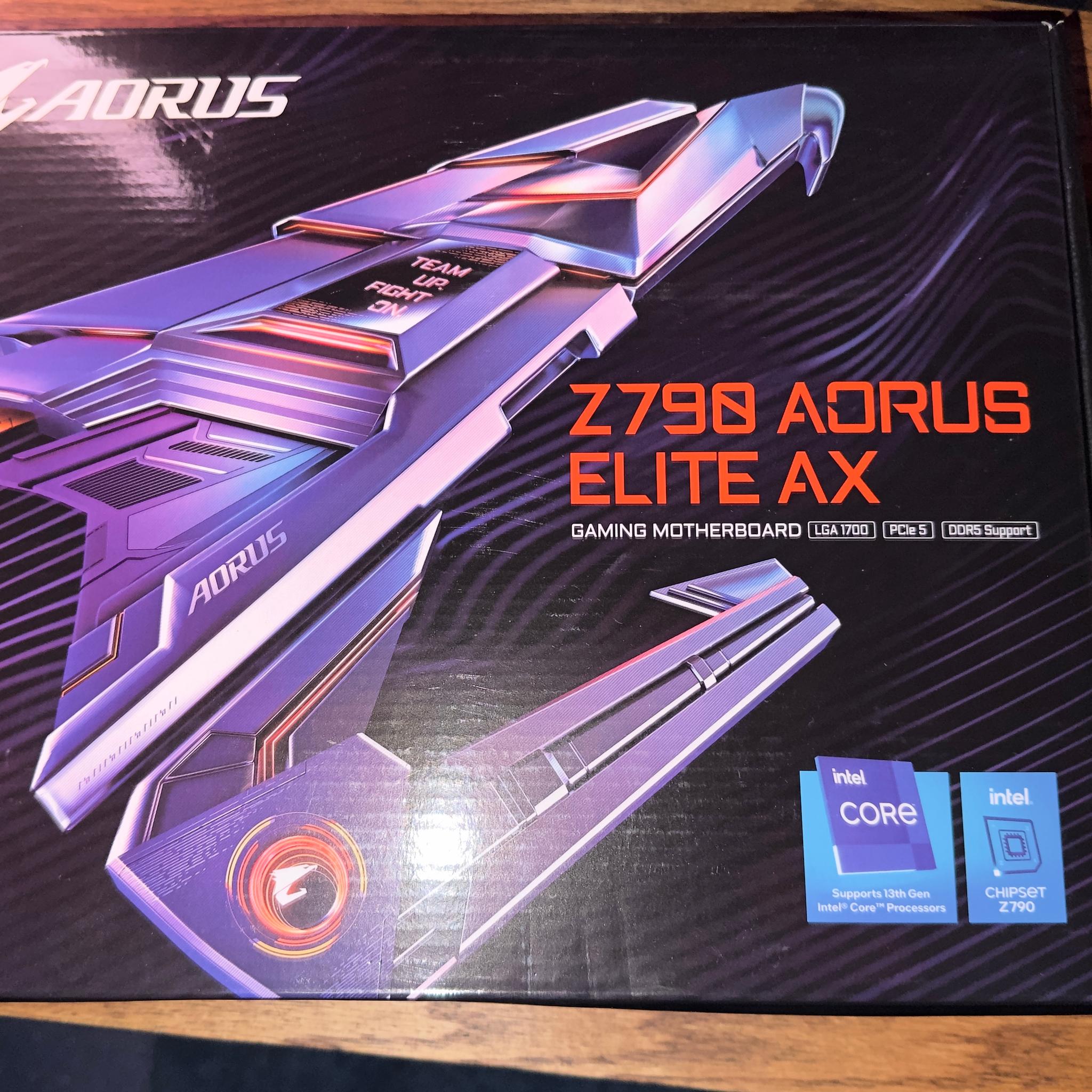 USED GIGABYTE Z790 AORUS ELITE AX LGA 1700 ATX Intel Motherboard