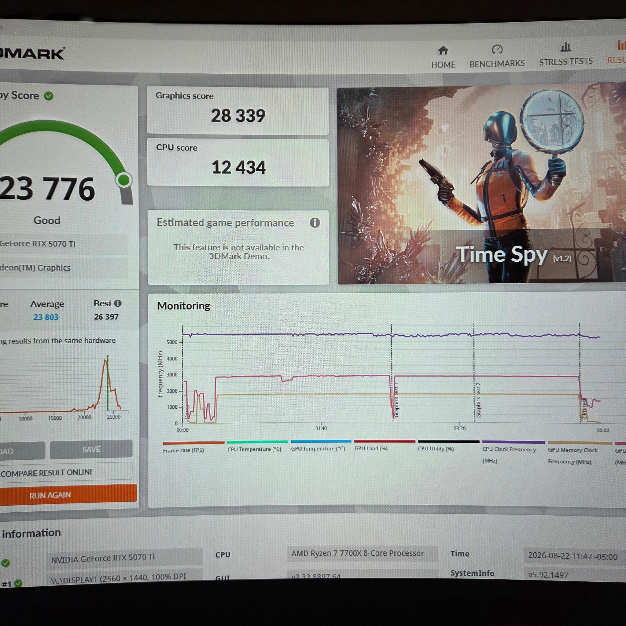 GeForce RTX 5070 Ti Custom Gaming PC - Ryzen 7 7700X