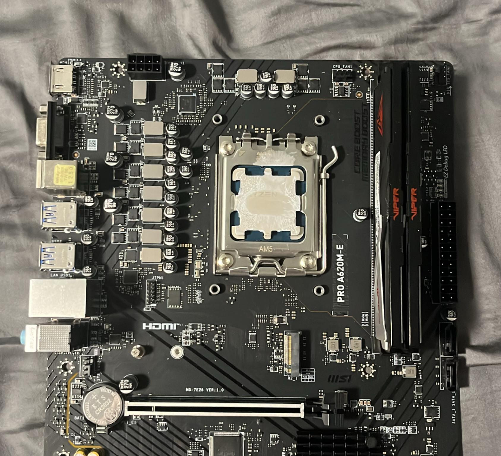 AM5 Mobo CPU RAM bundle