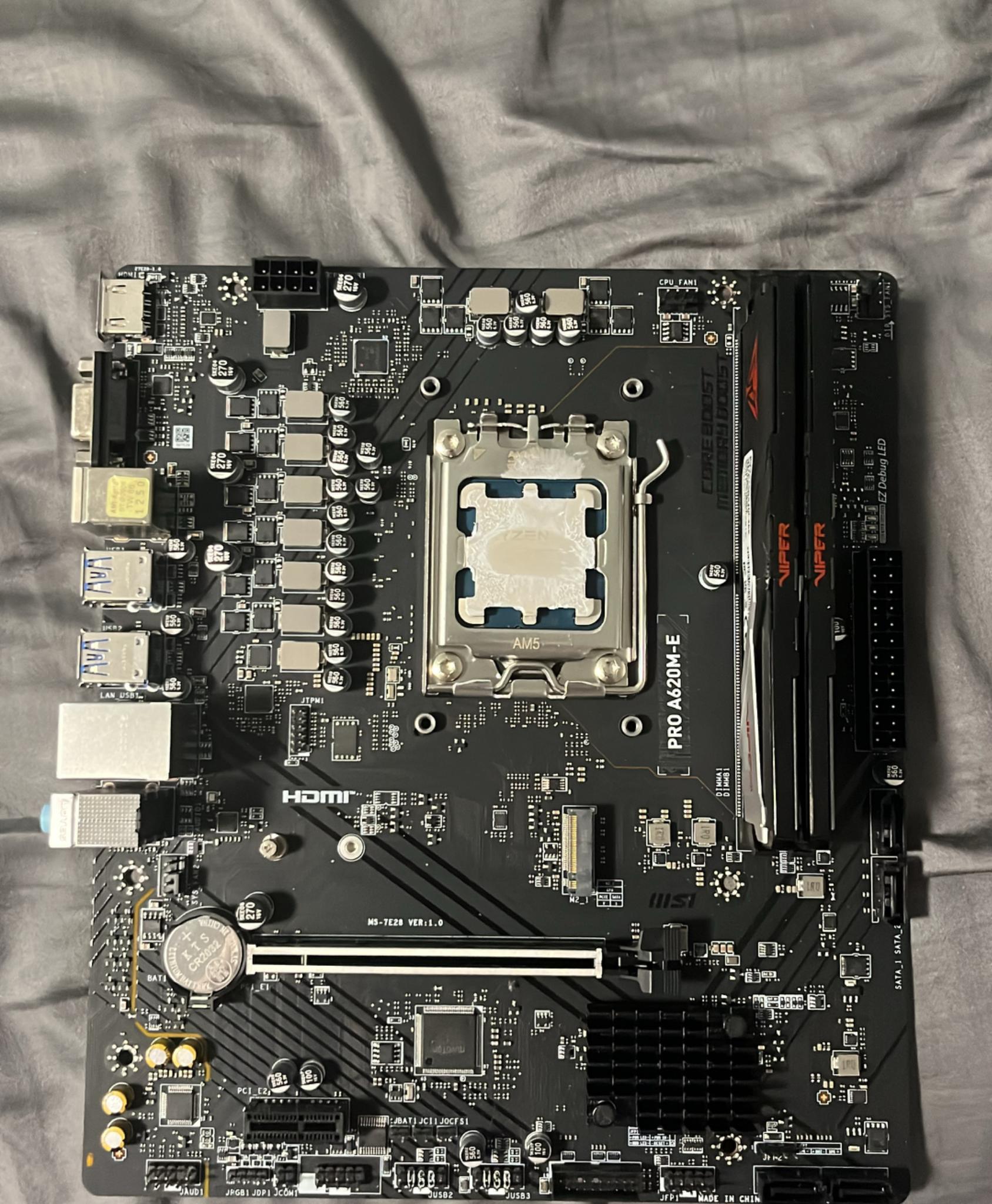 AM5 Mobo CPU RAM bundle