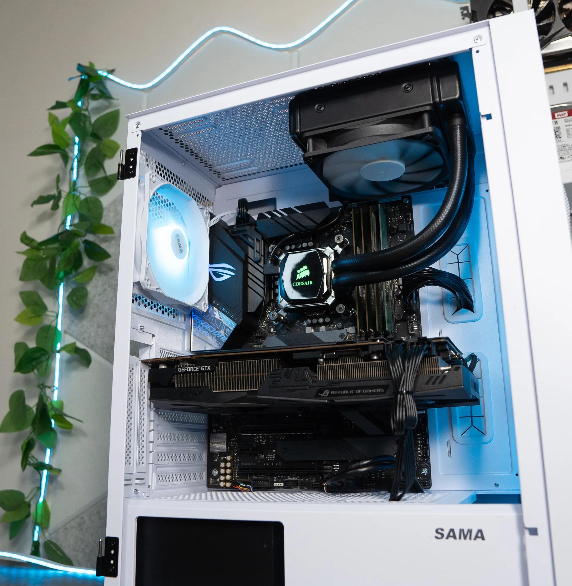 🌨🌨 | ASUS GTX 1080Ti 11GB | INTEL i7 8700 | 32GB DDR4 RAM | 1.5TB | Arctic Snow