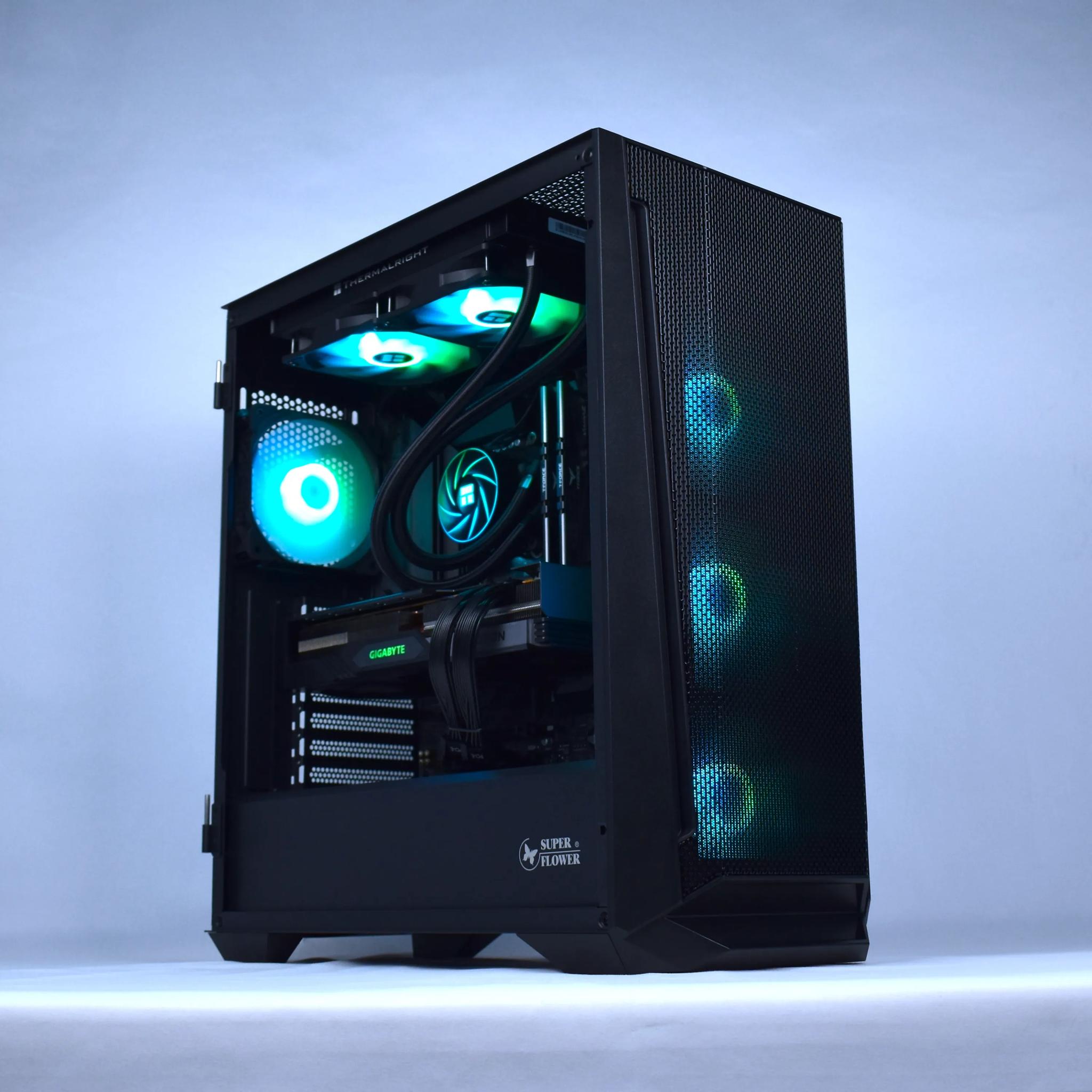 ♠️🥀BLACK ROSE🥀♠️ Bang4Buck 1440p/4K Gaming/Streaming PC | Intel 14600K, AMD 7800XT, 32GB RAM, WiFi
