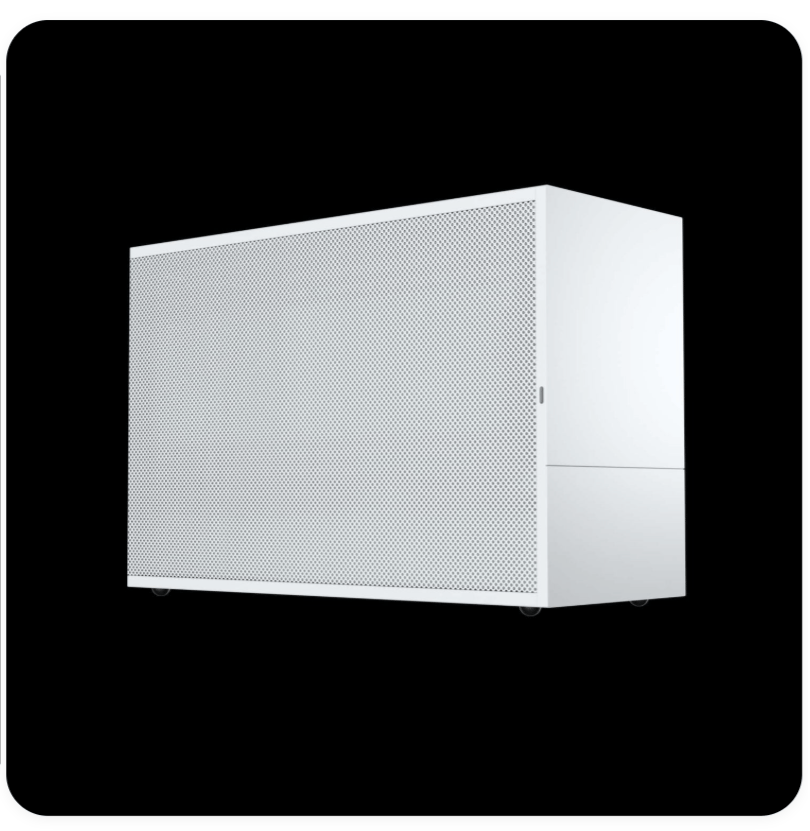 NCASE T1 V2.5 Limited Edition E-White – PCIe 5.0 Riser + USB-C – Brand New
