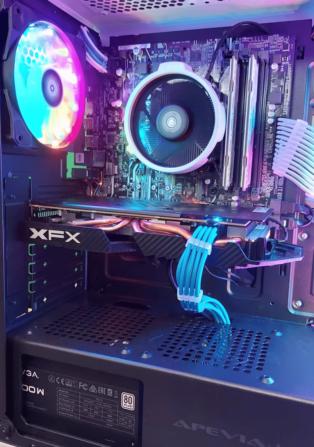 "Aura" Gaming PC - Ryzen 2600x, RX 580 8GB, 16GB RAM