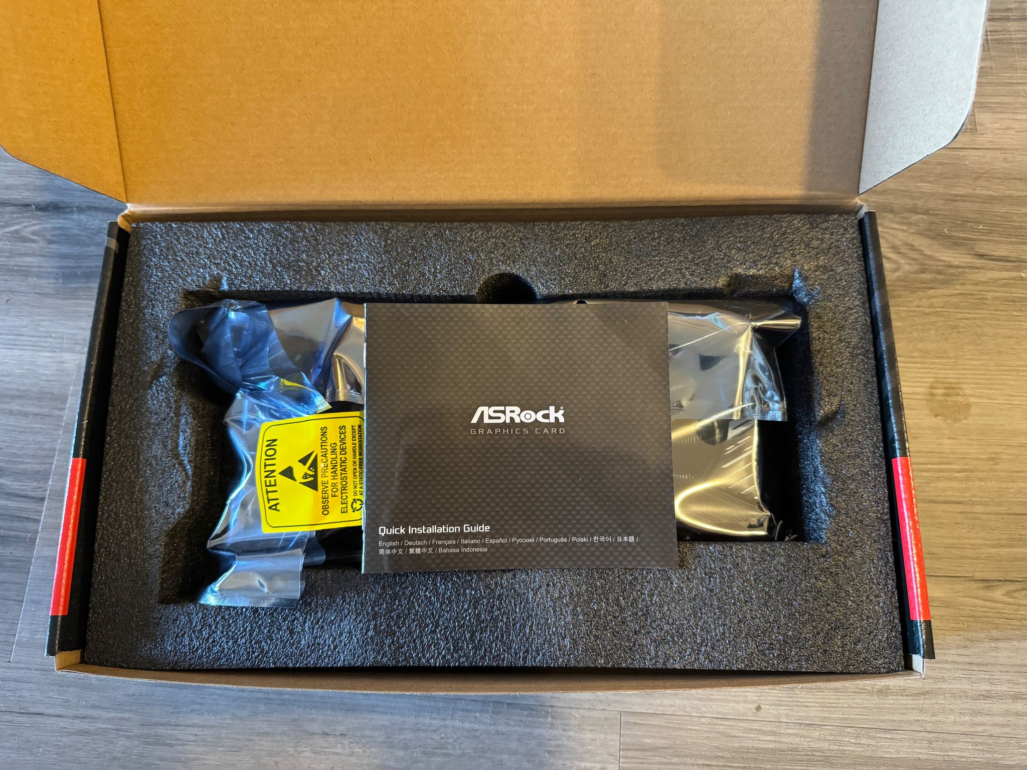 ASRock AMD Radeon 7800 XT Challenger OC Edition 16gb