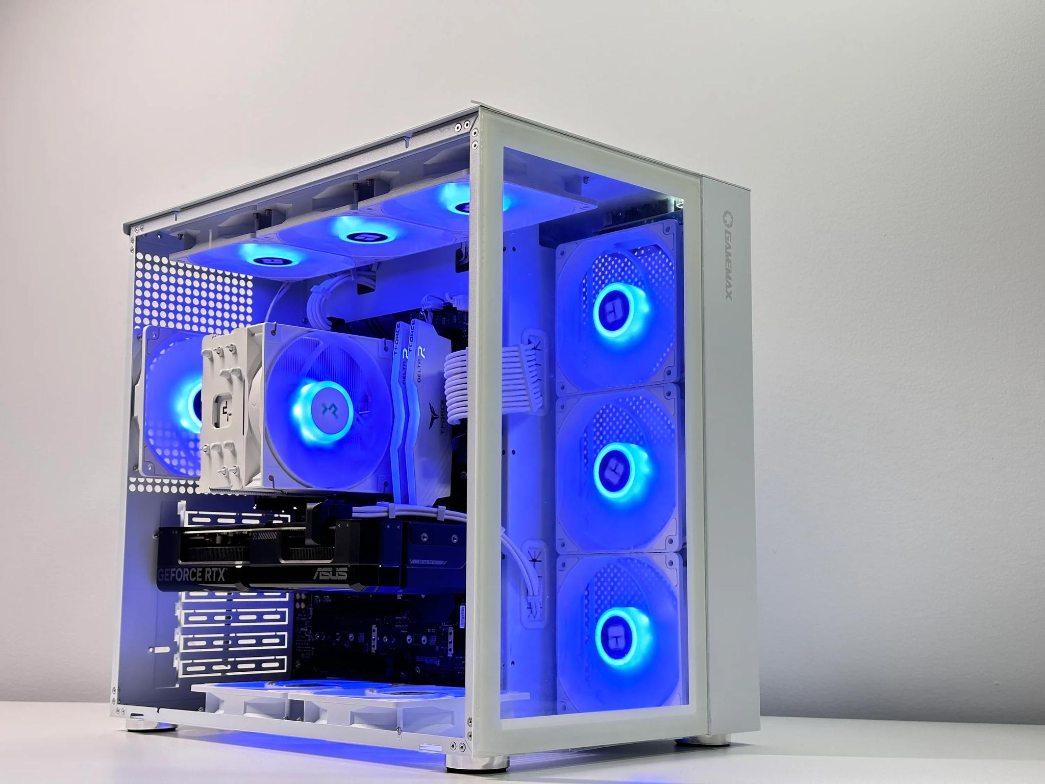 1440p-4K👑 Gaming PC🚀Nvidia RTX 4070 12GB⚡Intel 12600K 10-Core⚡32GB DDR4⚡1TB NVME