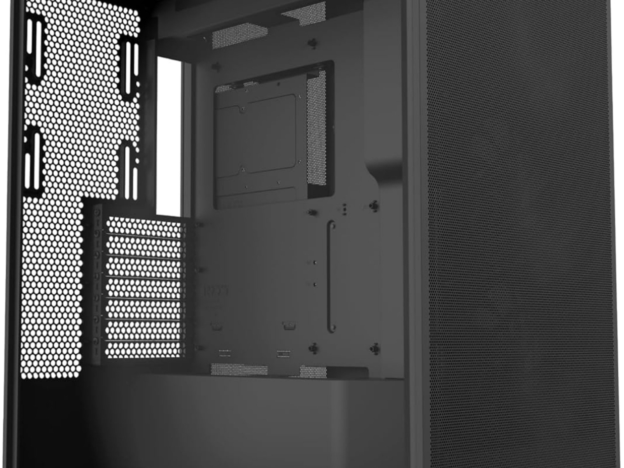 NZXT H7 Flow 2024 - Mid-Tower ATX Airflow Case - Includes Pre-Installed 3 x 120mm Fans - CM-H72FB-01