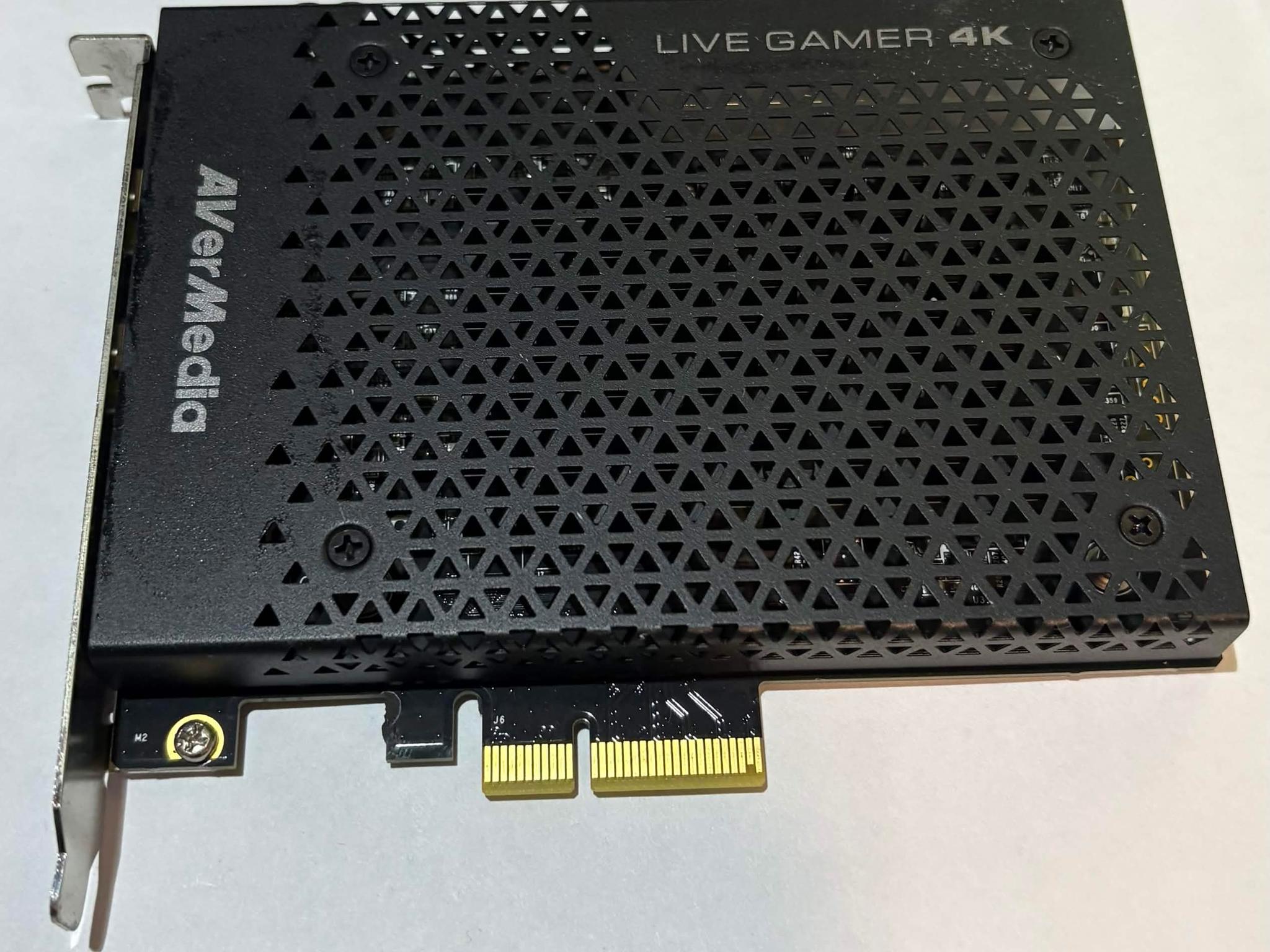 AVerMedia Live Gamer 4K GC573 PCIe Capture Card 4K60 HDR Low Latency – Tested