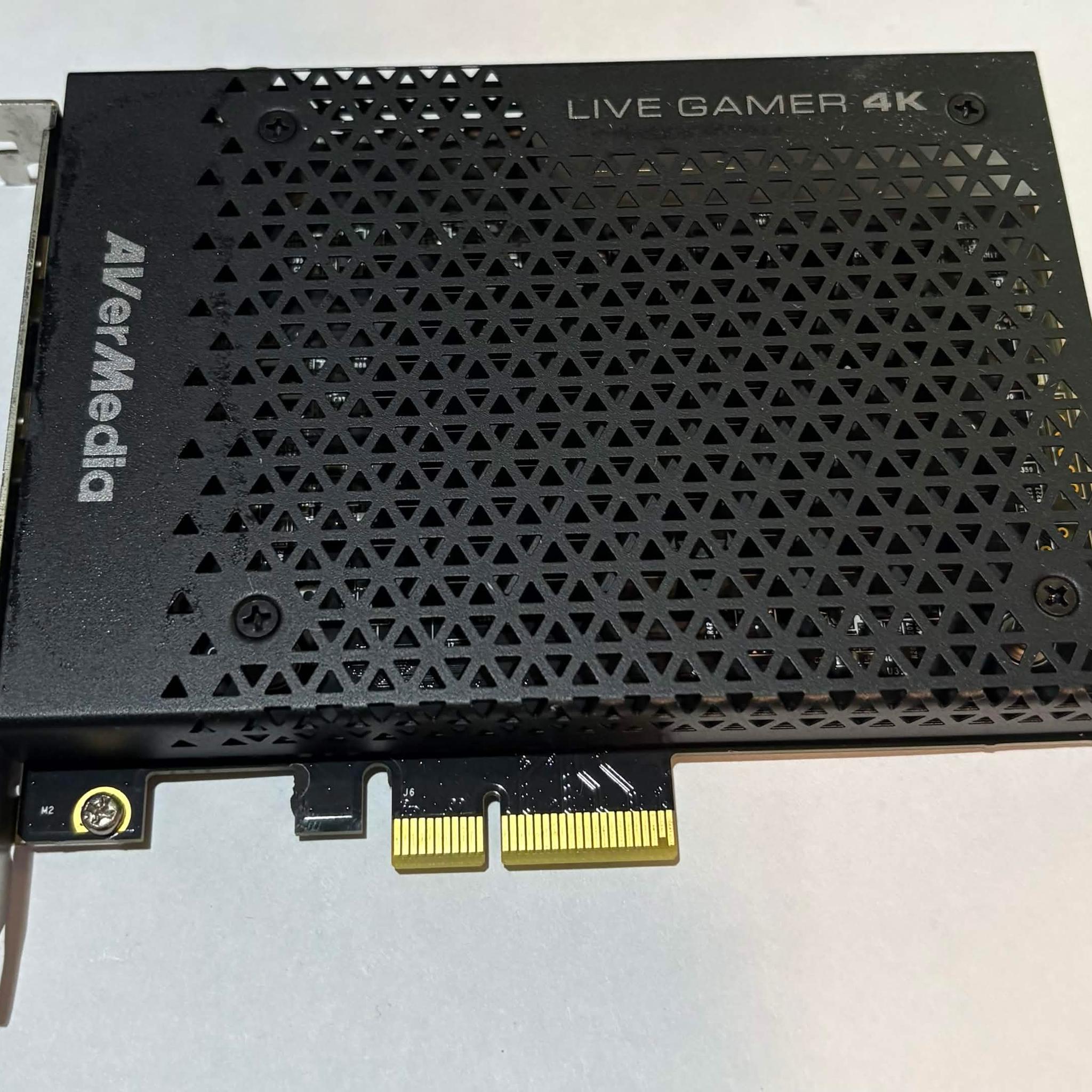 AVerMedia Live Gamer 4K GC573 PCIe Capture Card 4K60 HDR Low Latency – Tested