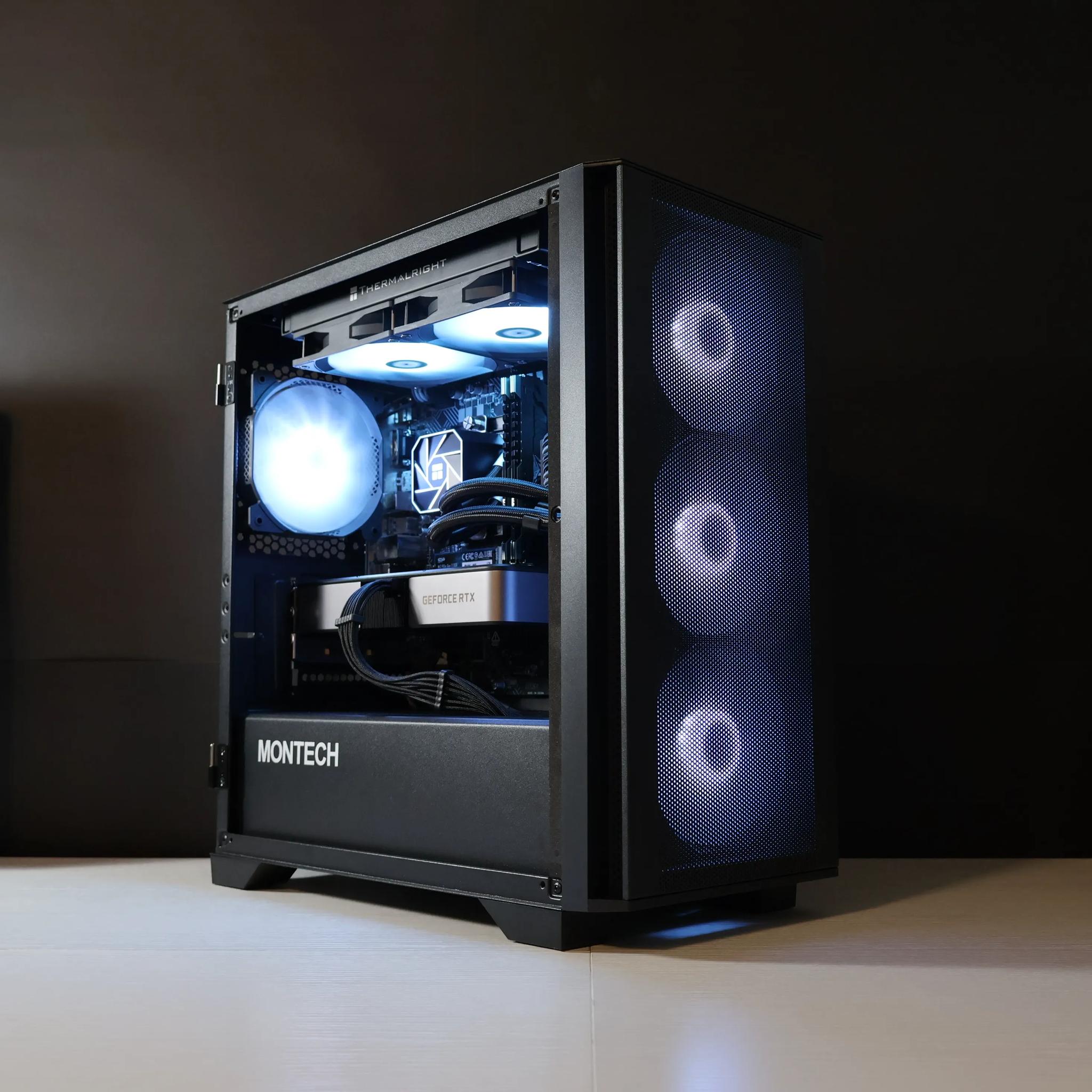 🪨STEALTH🪨 Gaming PC | Intel i5-12400F | 32GB | RTX 3070| 1TB SSD | Win11 HOME | Wi-Fi