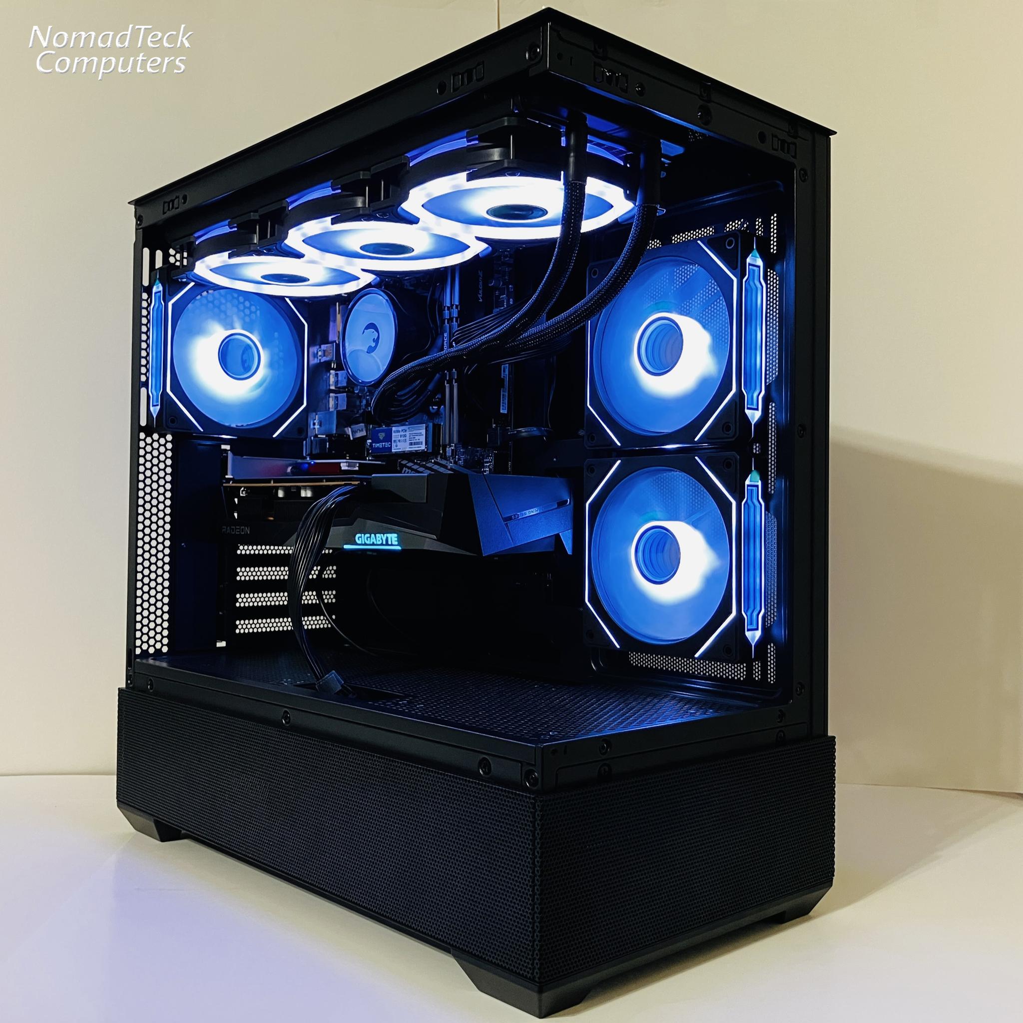 ⚡Best Value Liquid Cooled Gaming PC - RX 7600 8GB ● Ryzen 5 5500 ● 16GB RAM ● 1TB SSD ● Wi-Fi