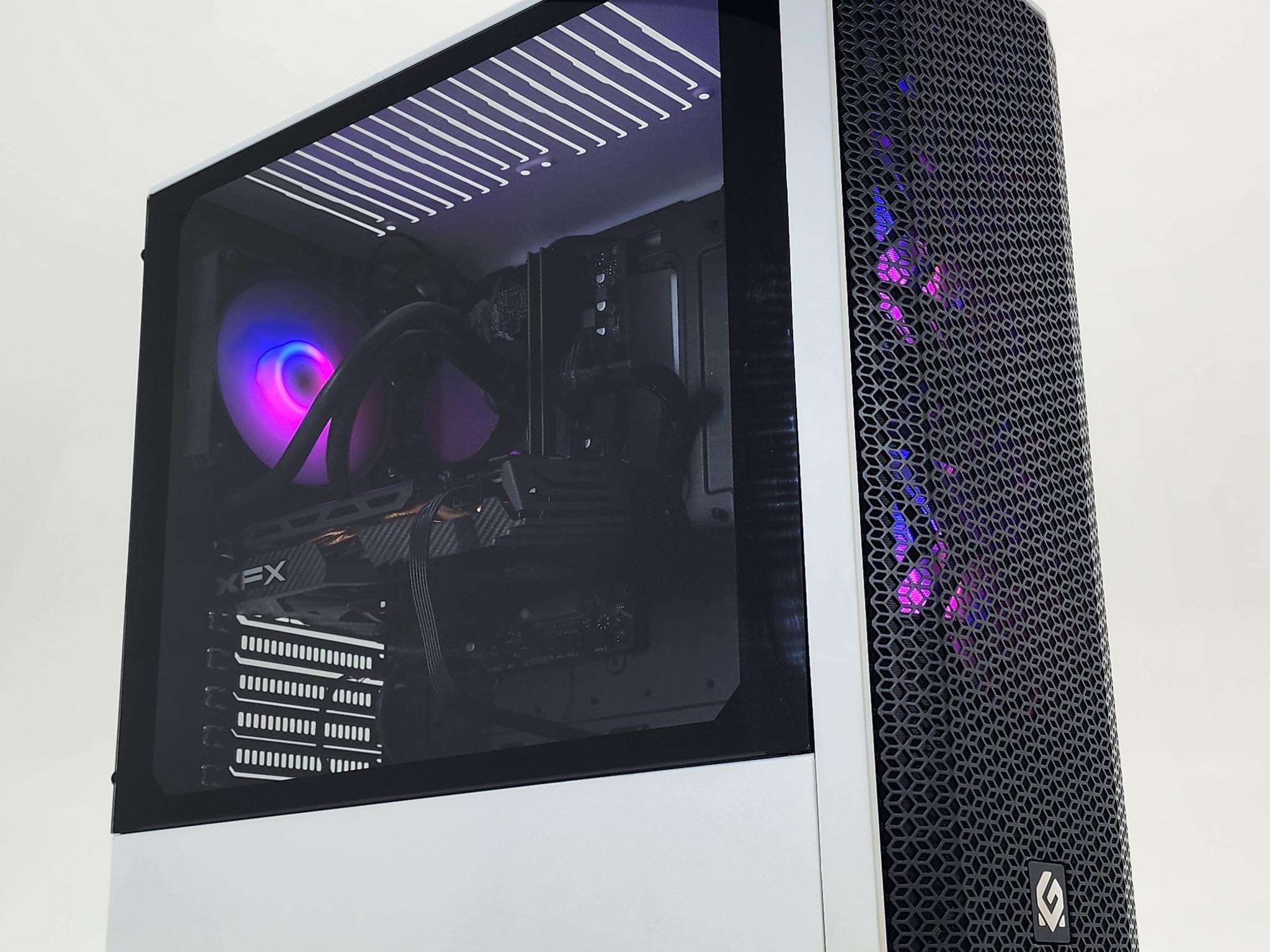 Gaming PC i7-10700 16GB RAM 500GB SSD RX 580 8GB Windows 11 Computer