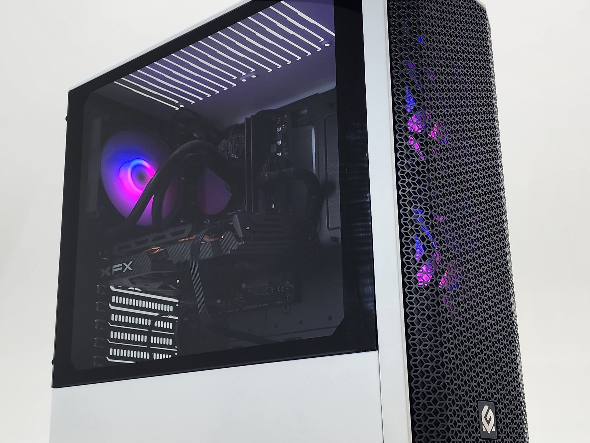 Gaming PC i7-10700 16GB RAM 500GB SSD RX 580 8GB Windows 11 Computer