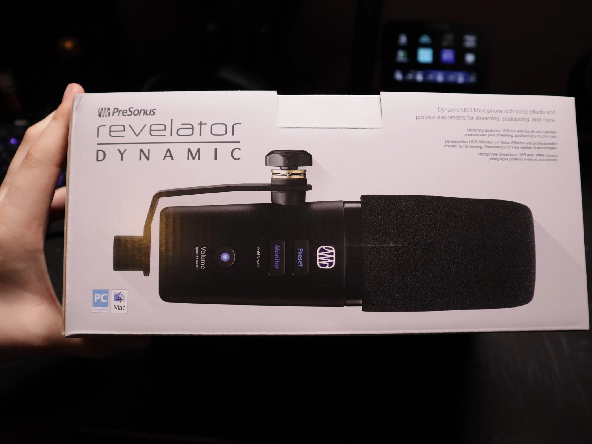 [New] PreSonus Revelator Dynamic USB Microphone - Black