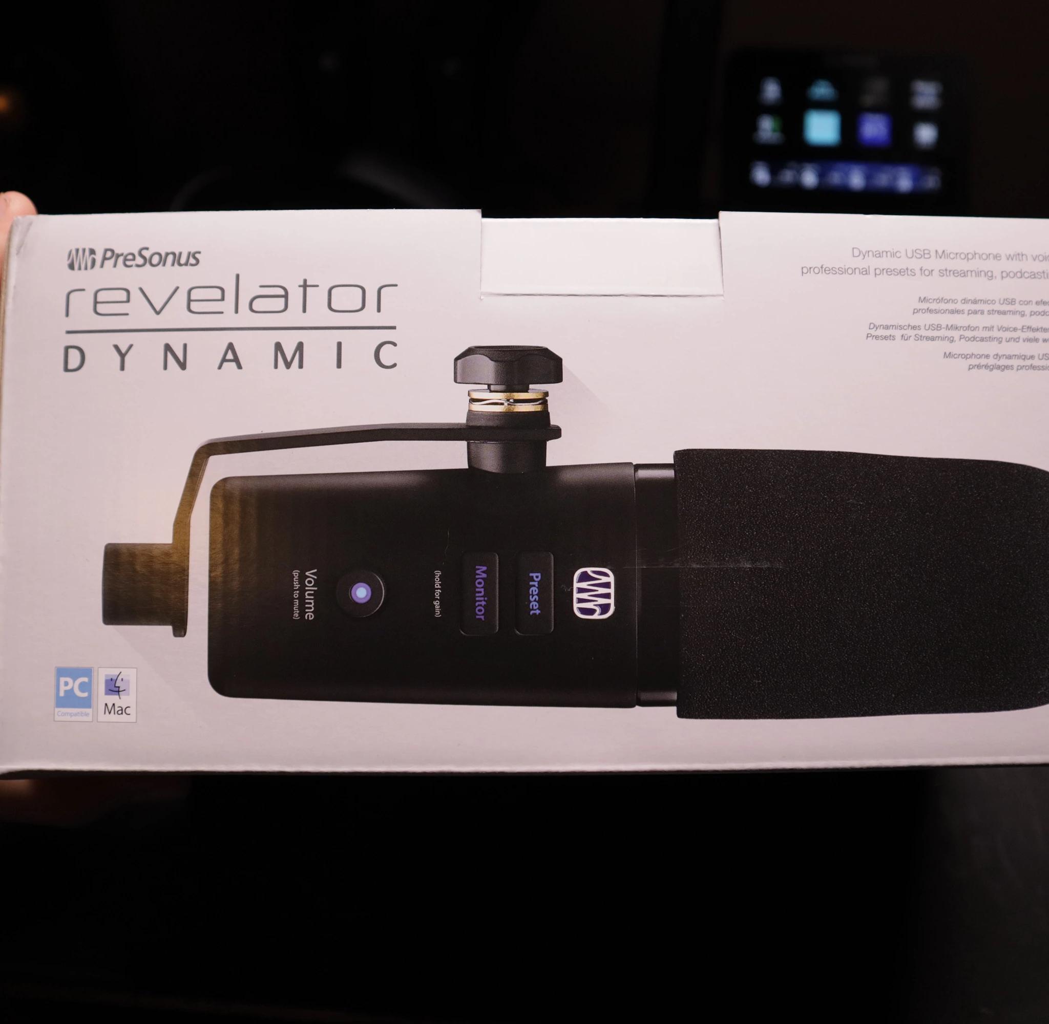 [New] PreSonus Revelator Dynamic USB Microphone - Black