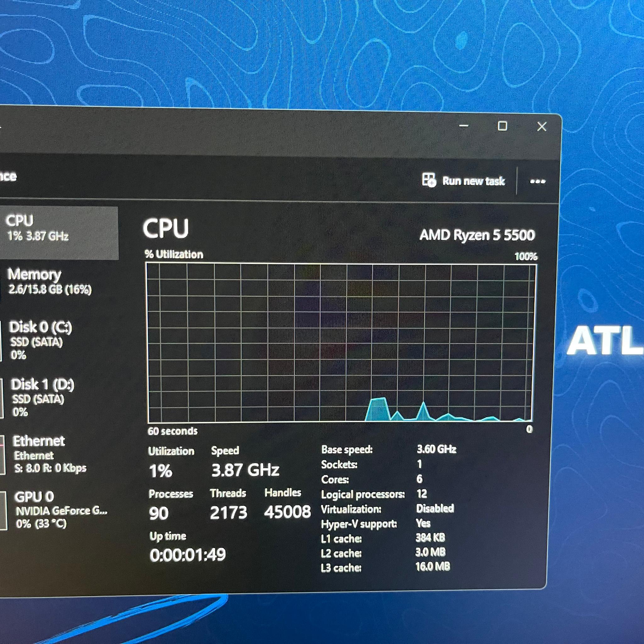 Budget Gaming PC | GTX 1660 Ti | Ryzen 5 5500 Gaming PC |16GB RAM | 1TB NVMe/SSD | Windows 11 (Read)