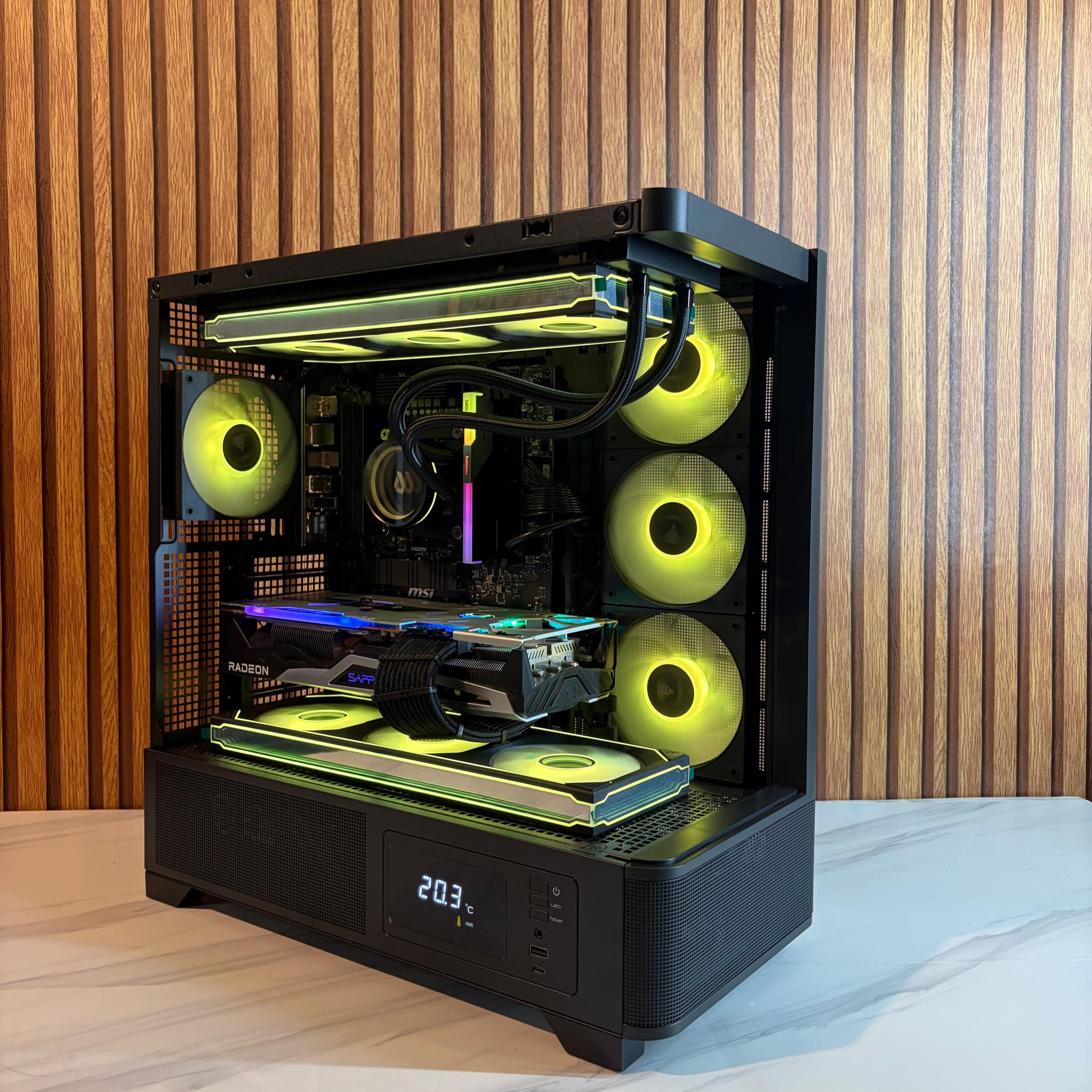 RX 6900XT 16GB | RYZEN 5 9600X | 24GB DDR5 | 2TB NVME | 360MM AIO