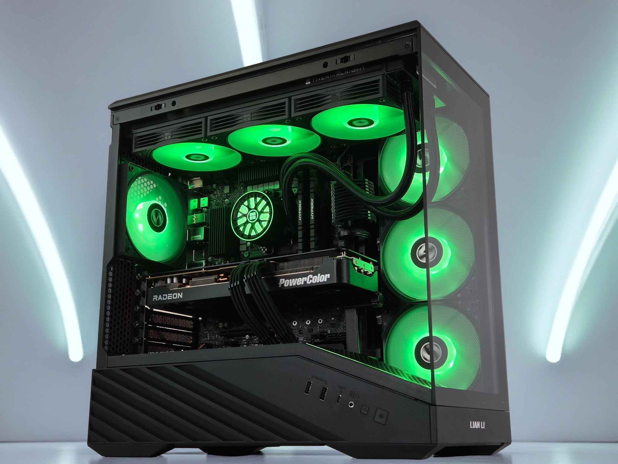 🖤Darkstar◼️Liquid Cooled Gaming PC◼️AMD RX 9060 XT 16GB◼️AMD Ryzen 7 5800X◼️32GB DDR4◼️1TB NVME