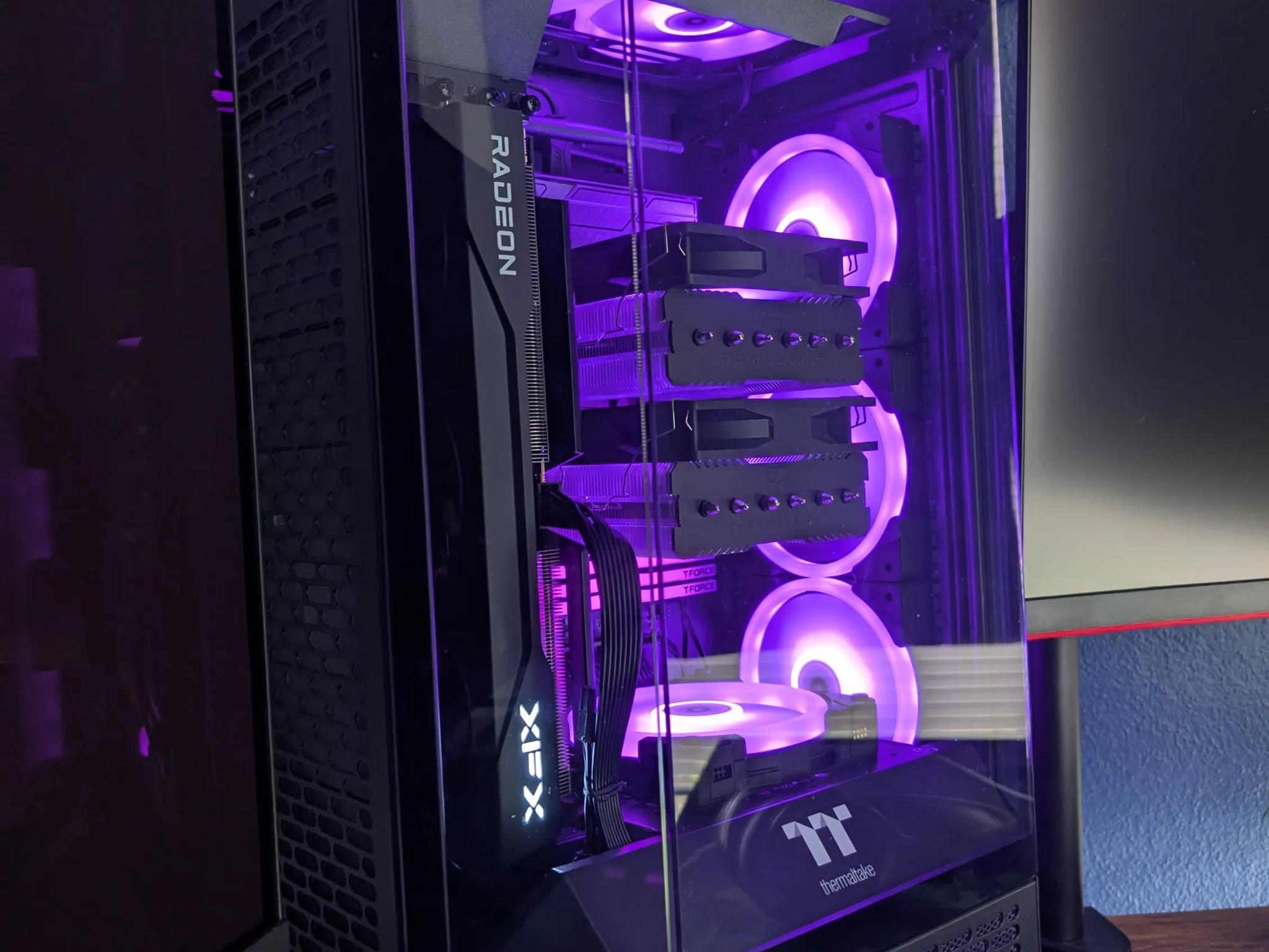 🍁Tower 300🍁 9060 XT 16GB + 5700X3D